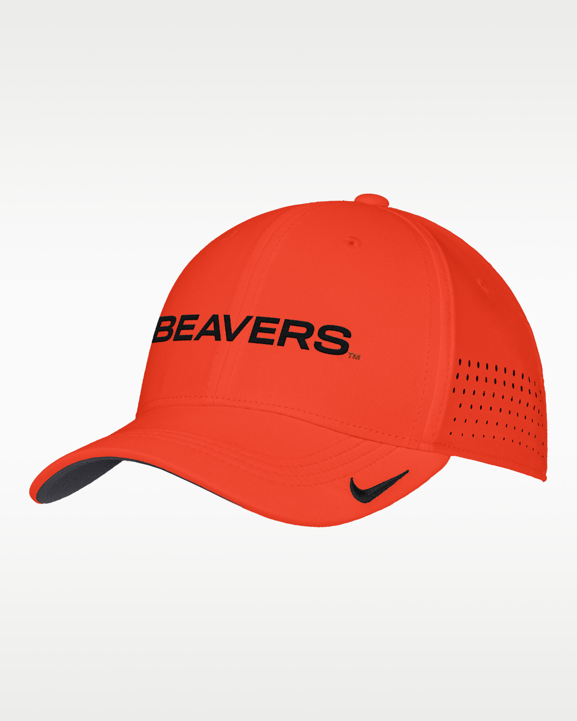 Gorra universitaria Nike Dri-FIT para hombre Oregon State Sideline - Naranja team
