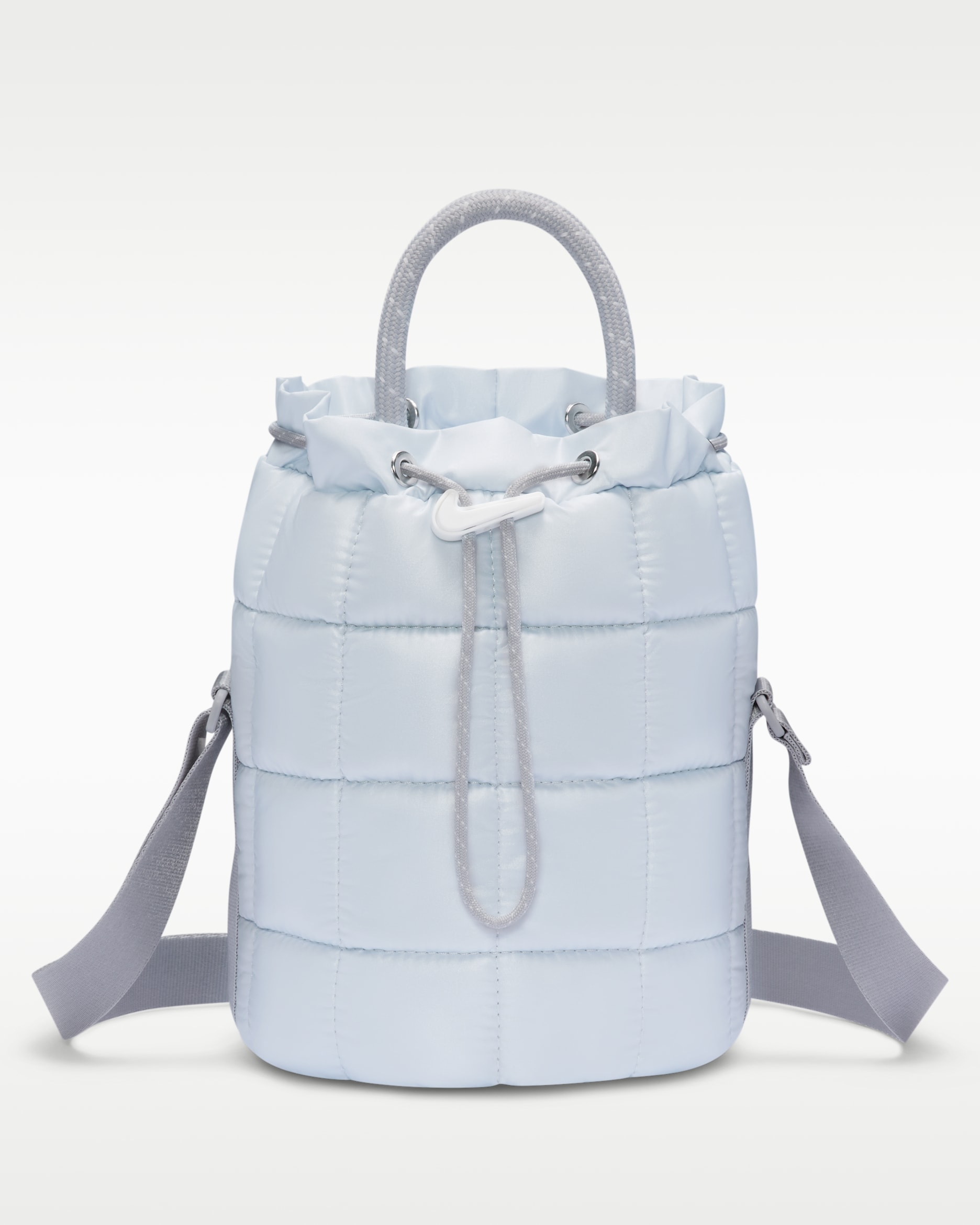 Nike Sportswear Puffle Tiny Tote (3L) - Pure Platinum/Wolf Grey/Summit White