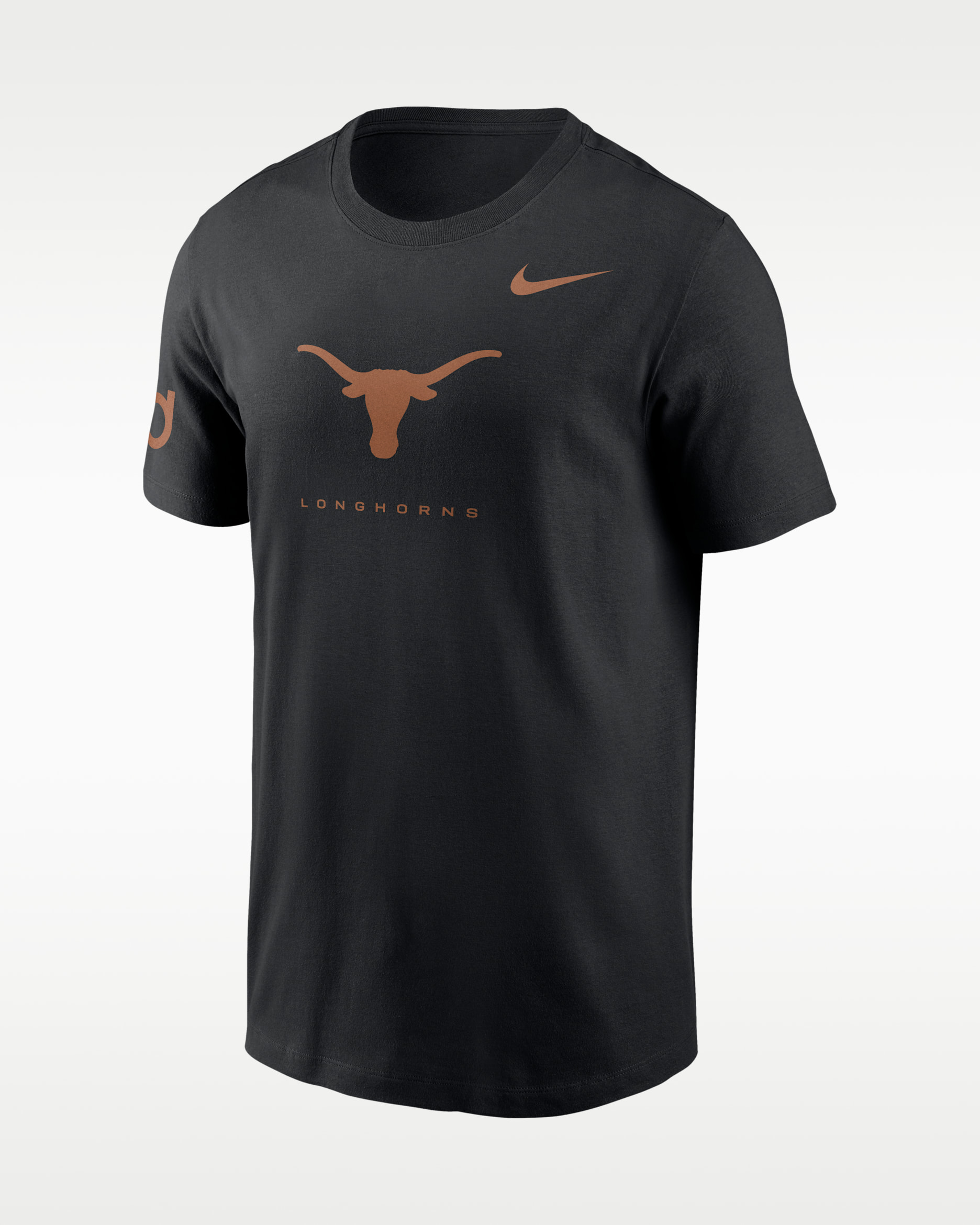 Texas Courtside Men's Nike Dri-FIT College T-Shirt - Black