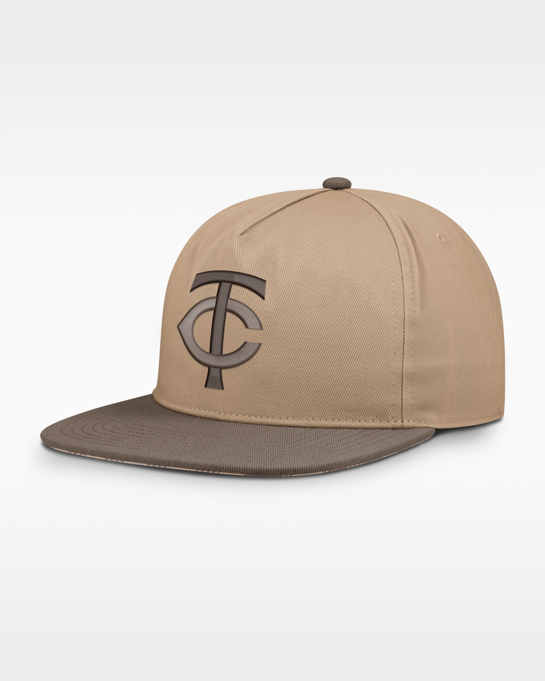 Minnesota Twins Statement Men's Nike MLB Adjustable Hat - Hemp/Mink Brown