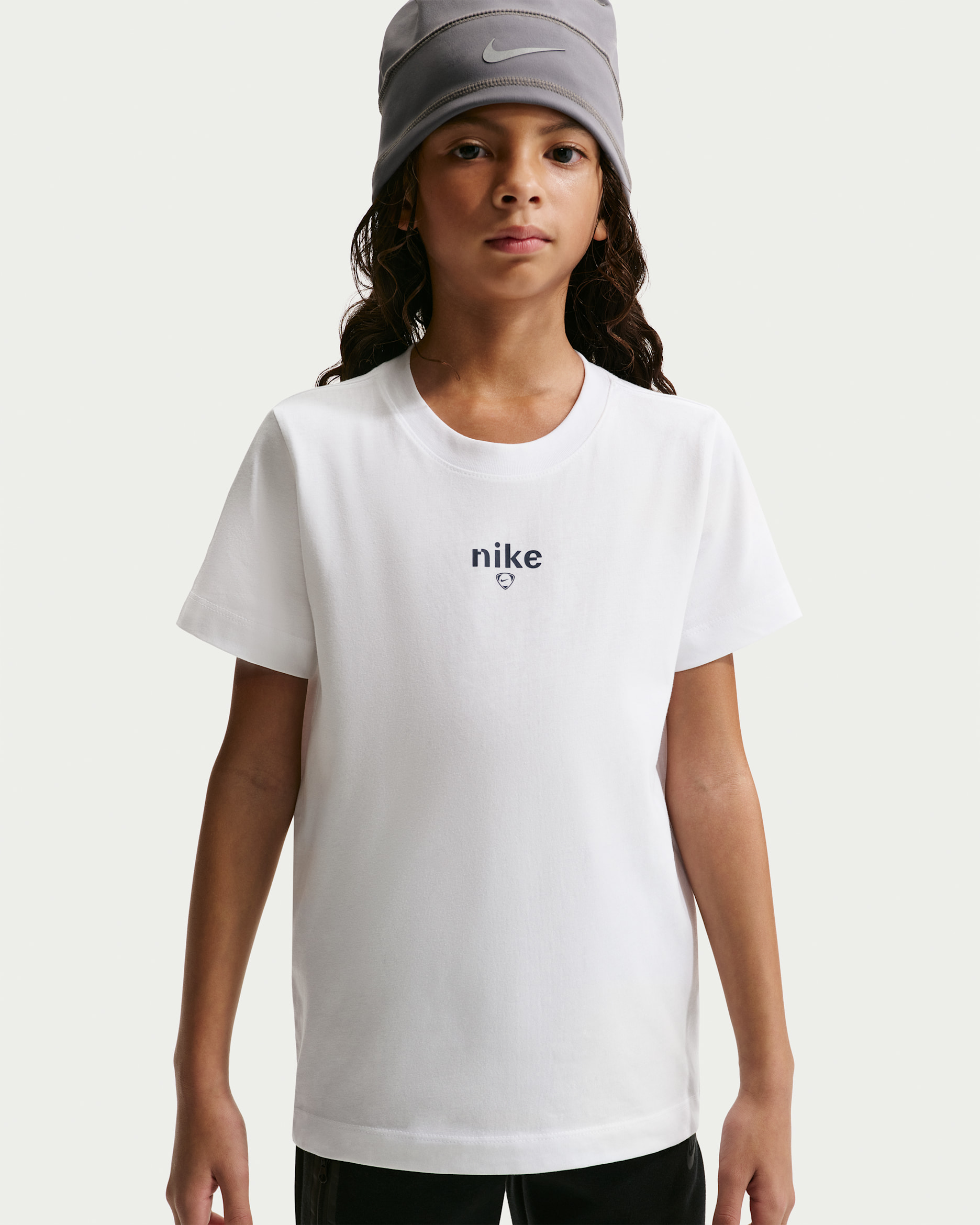 Nike Big Kids' T-Shirt - White