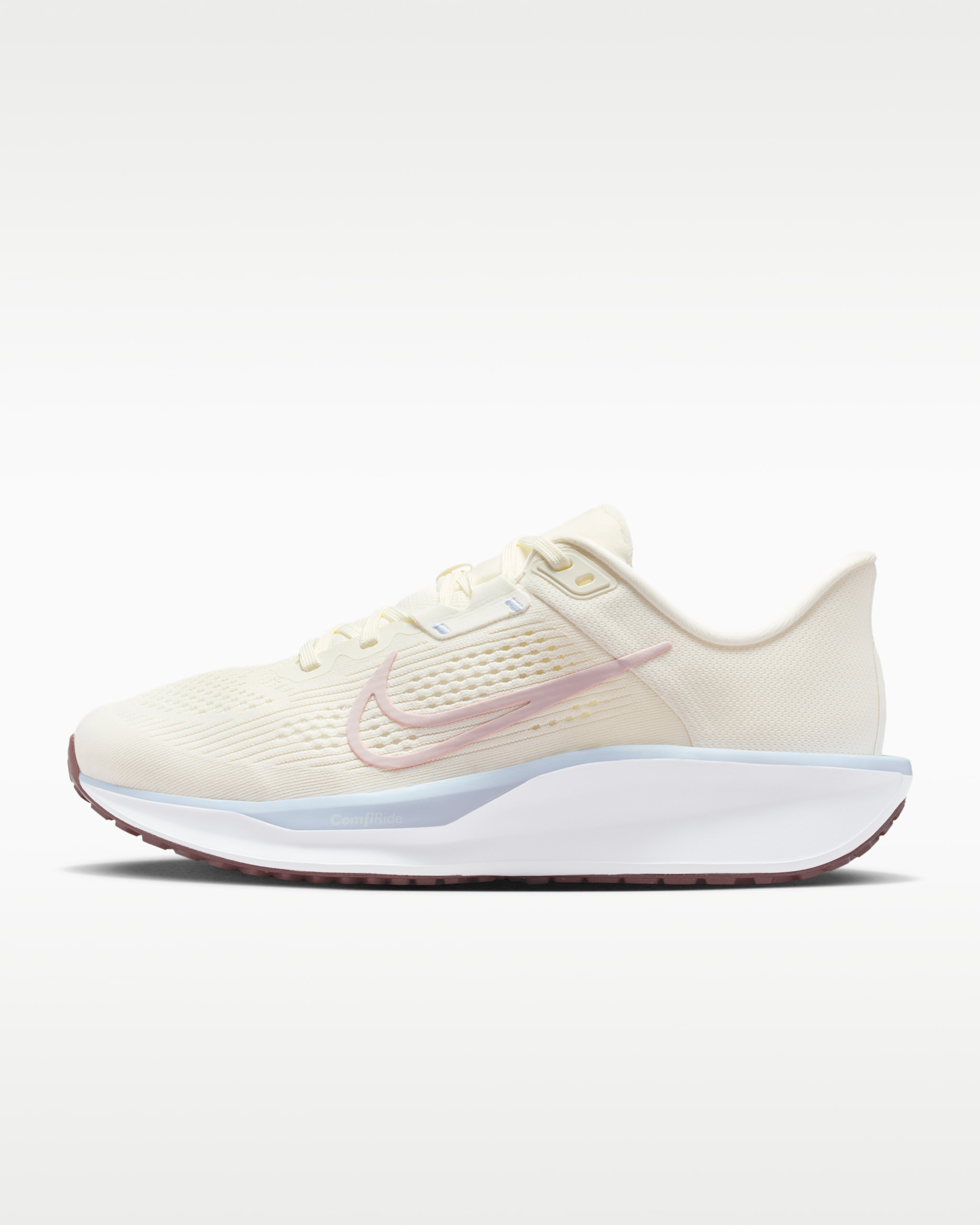 Nike Quest 6 Straßenlaufschuh (Damen) - Sail/Hydrogen Blue/Tattoo/Particle Rose