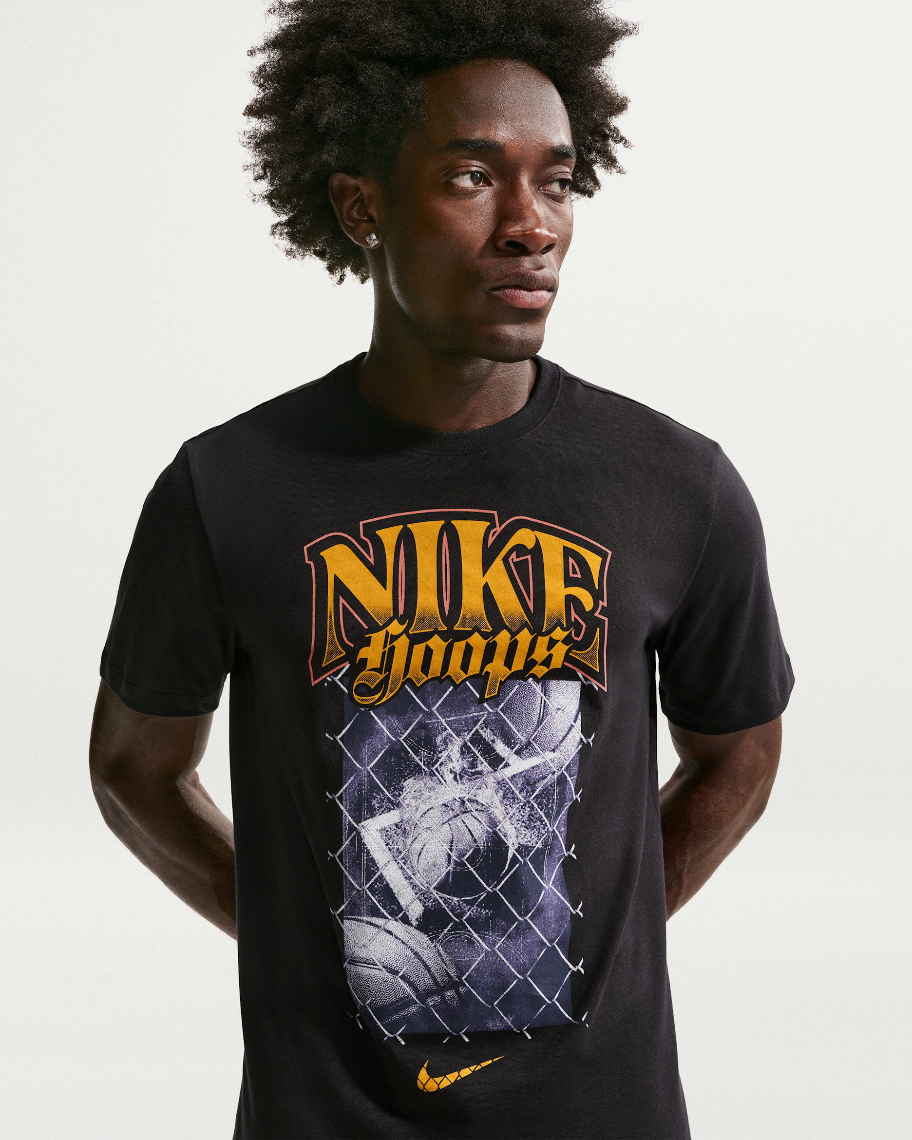 Nike Club Men's Basketball T-Shirt - Black