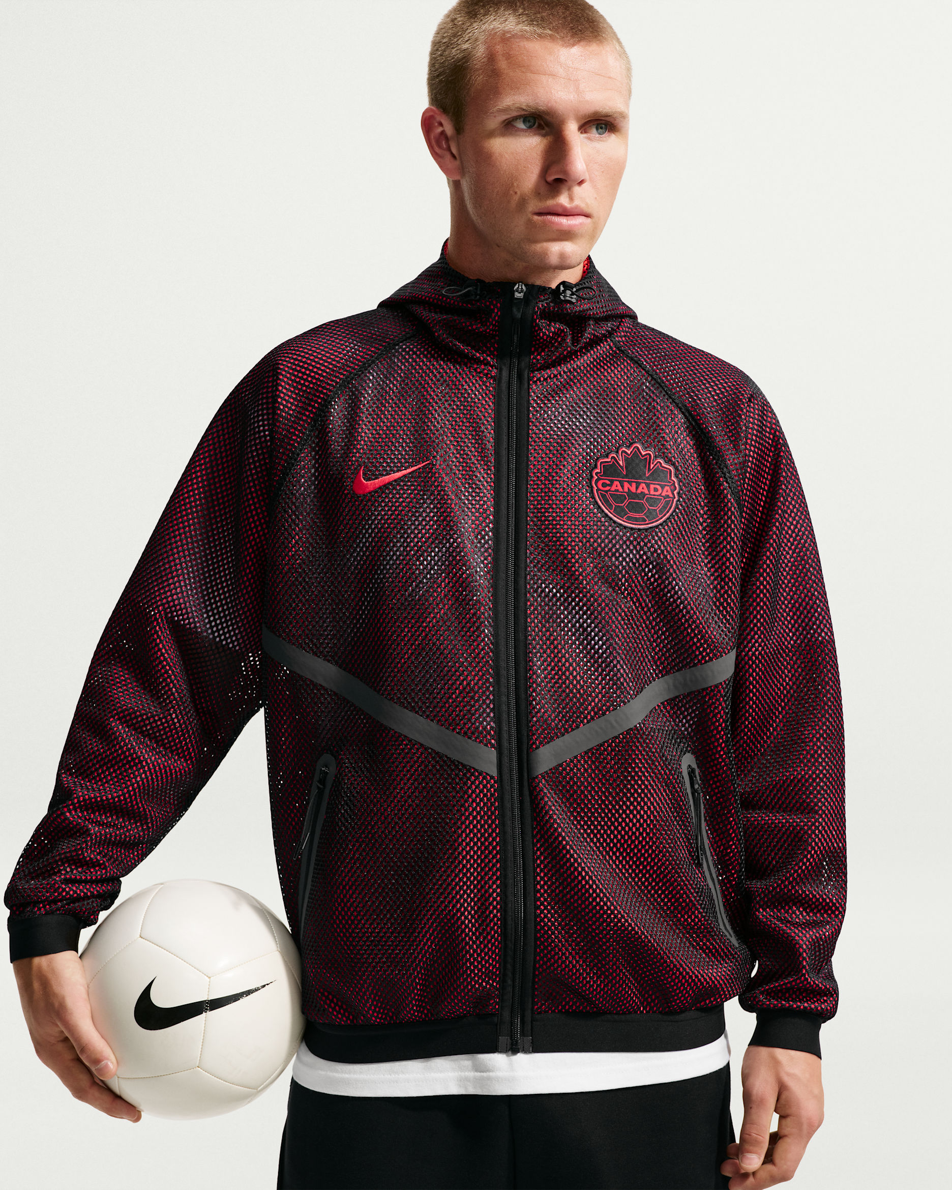 Canada Strike Elite Men's Nike Dri-FIT Football Anthem Jacket - Black