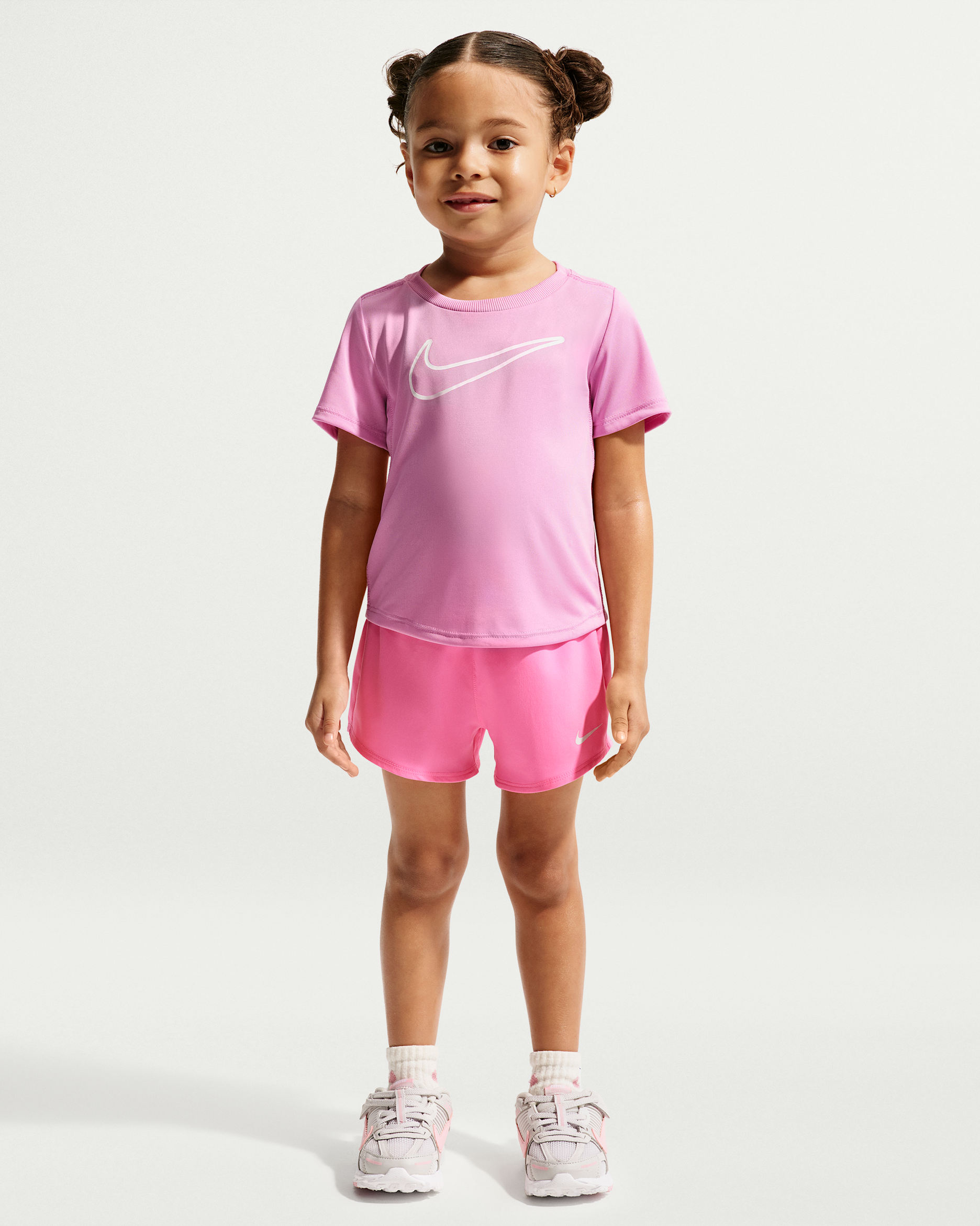 Nike Toddler Dri-FIT One Woven Shorts - Pink Glow