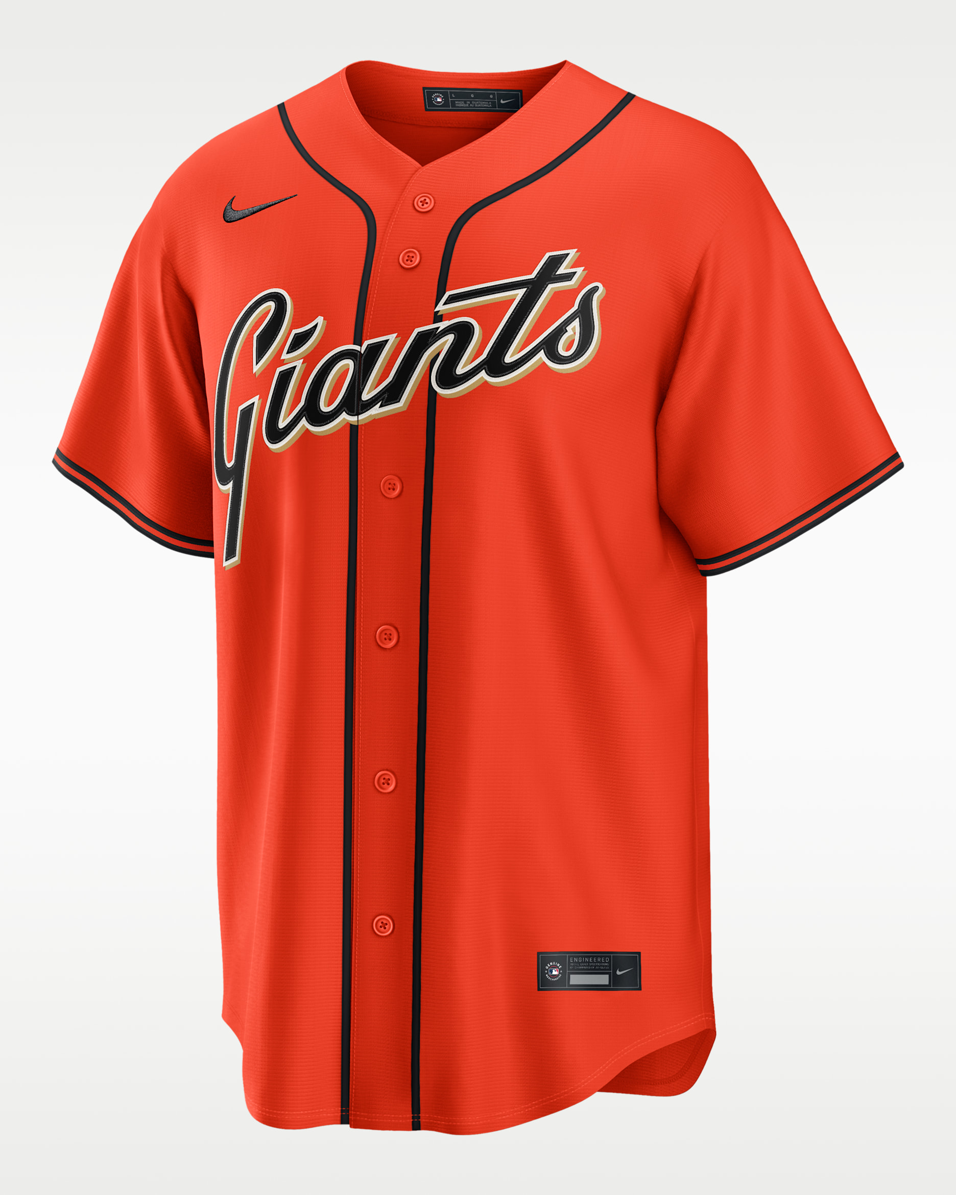 Jersey Nike Replica 2.0 Giants Alt 1 San Francisco Giants - Naranja team