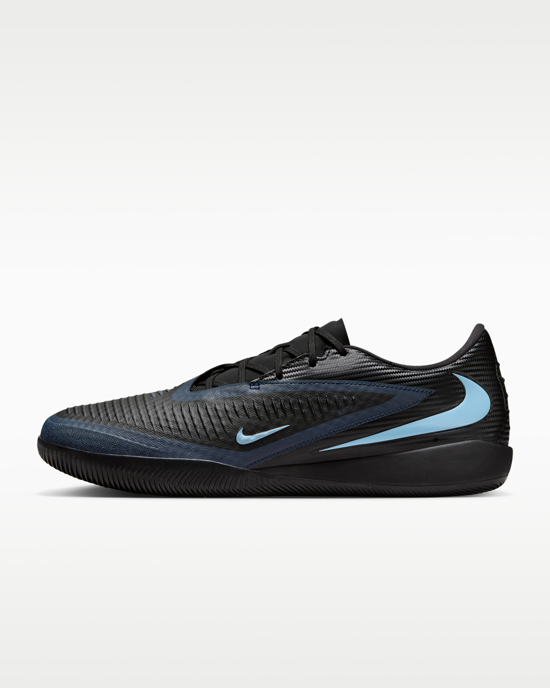 Chaussure de foot en salle Nike Phantom 6 Low Academy - Noir/Noir