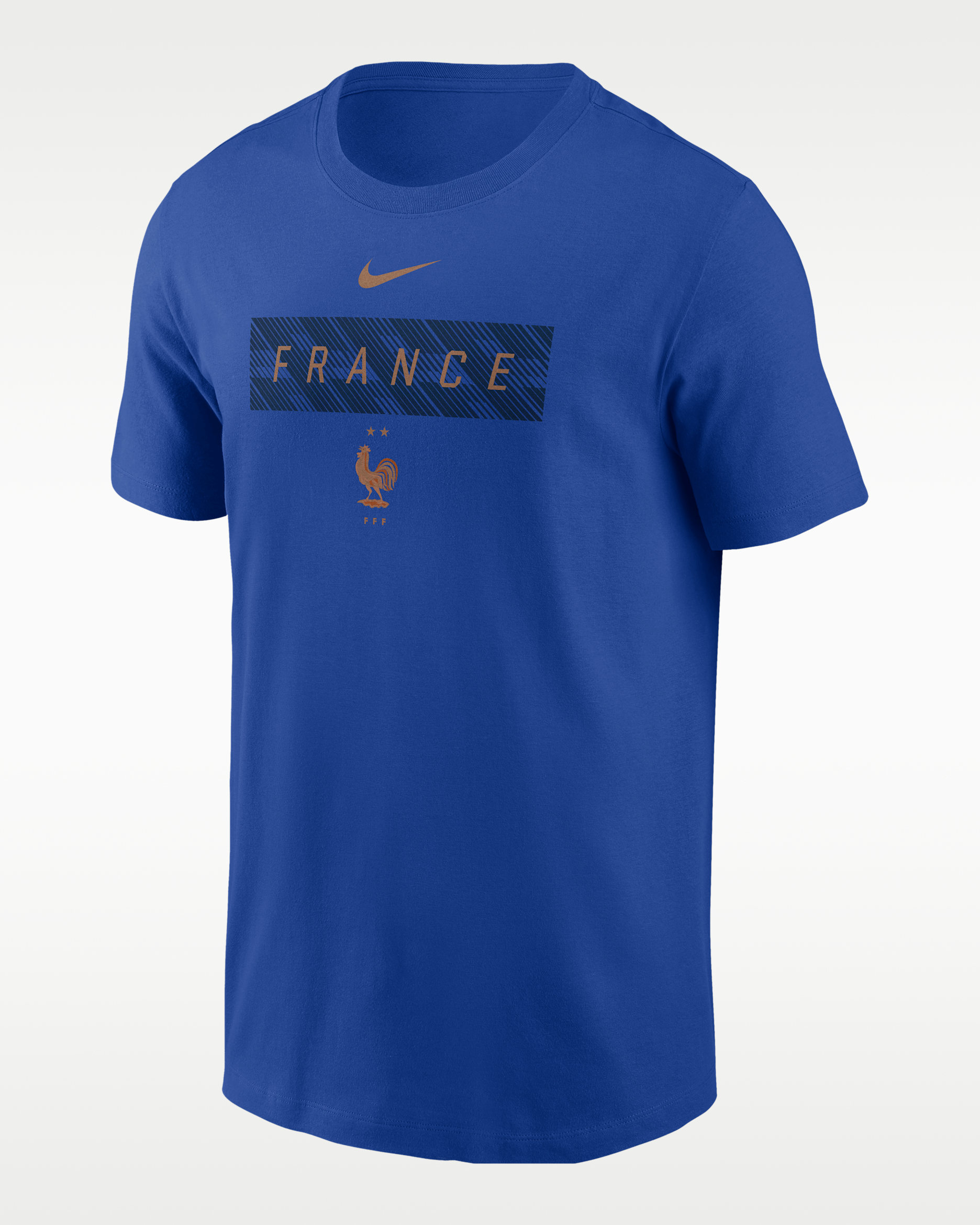 Playera de futbol Nike para hombre France - Royal juego