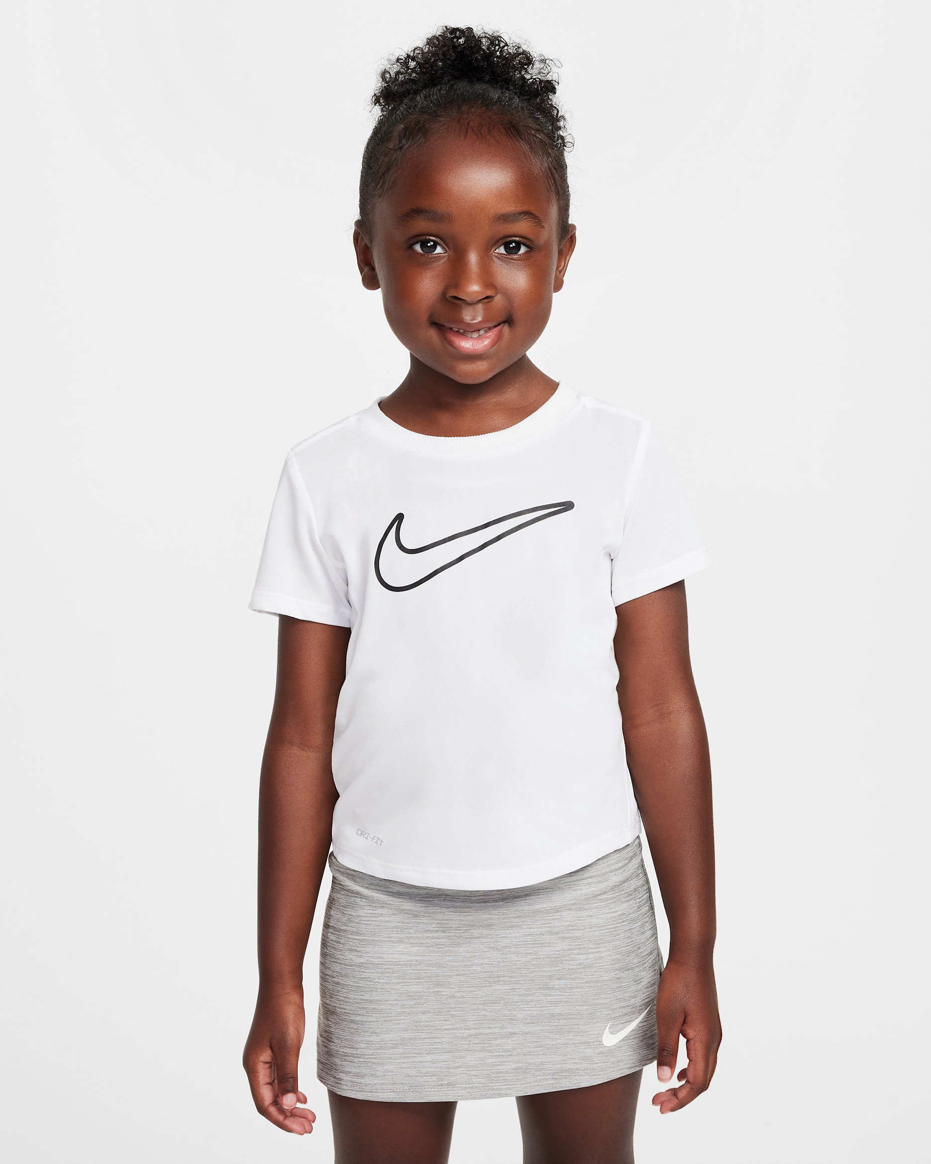 Nike Dri-FIT All Day Play Toddler T-Shirt - White