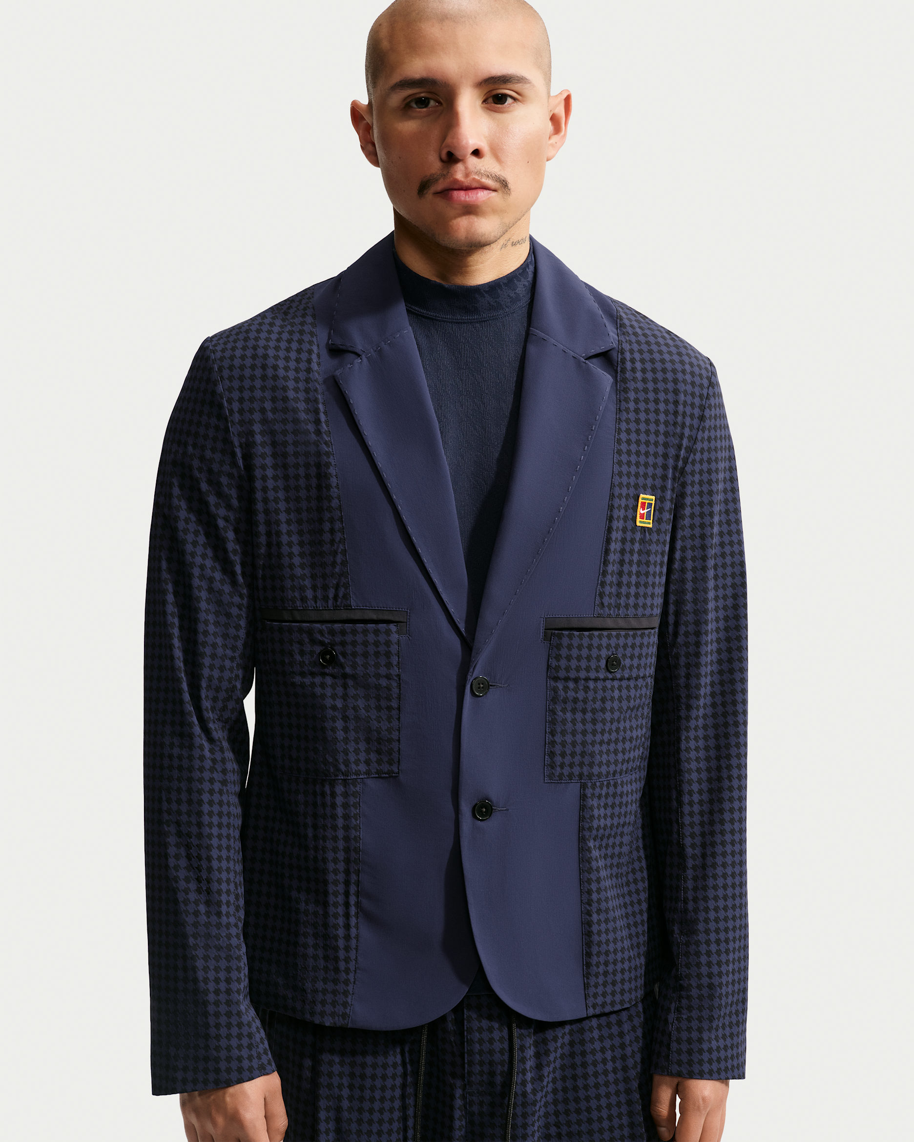 Blazer Helios Nike Club Rules para homem - Obsidian/Preto/Preto