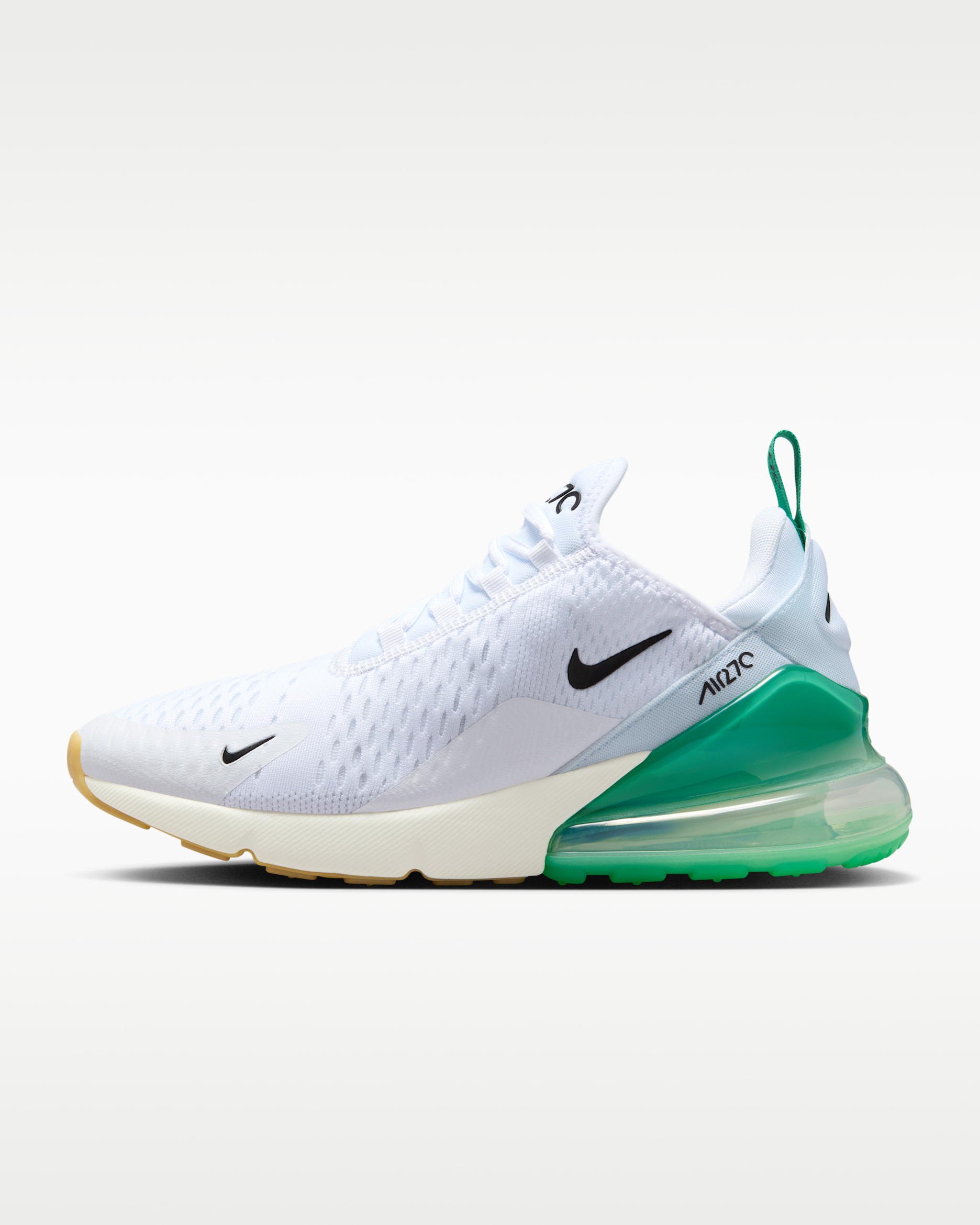 Nike Air Max 270 Women's Shoes - White/Summit White/Stadium Green/Black