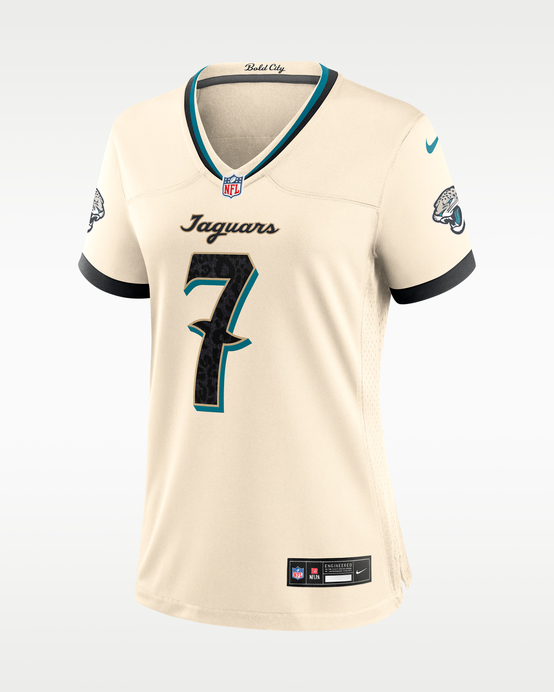 Brian Thomas Jr. Jacksonville Jaguars Rivalries Collection Women's Nike NFL Game Jersey - Natural