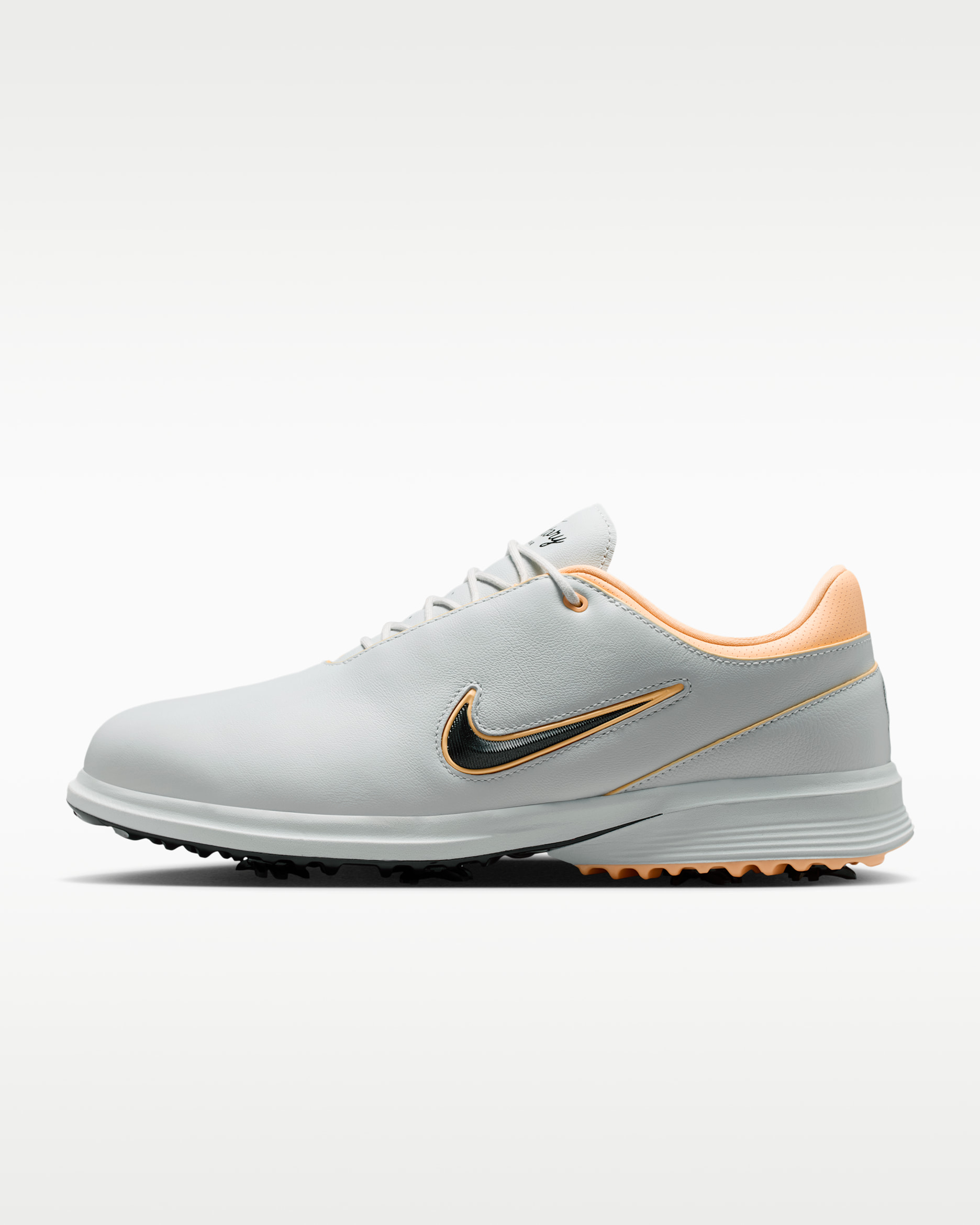 Nike Victory Tour 4 Golf Shoes - Photon Dust/Tangerine Tint/Black