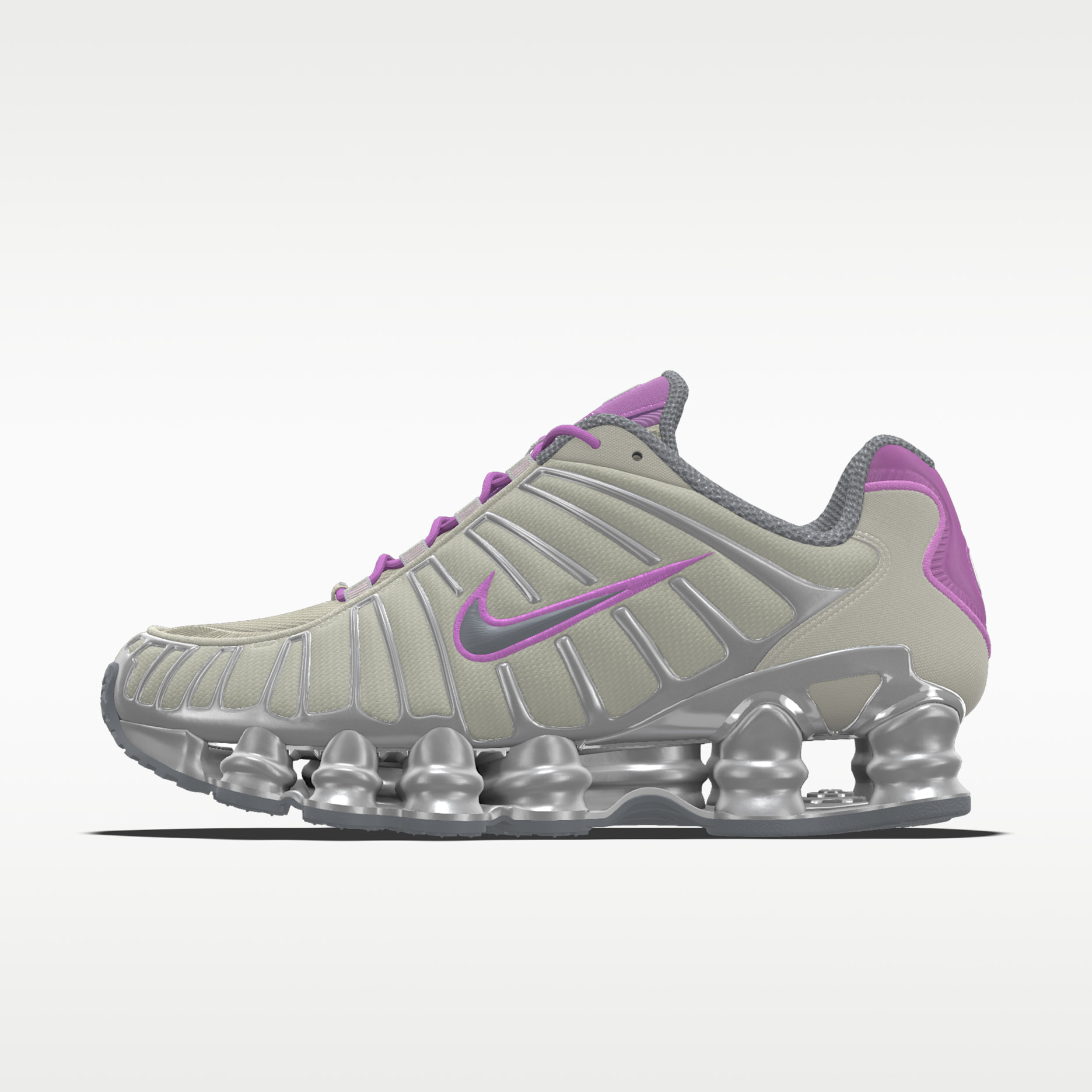 Nike Shox TL By You Custom Women's Shoes - Multi-Color/Multi-Color