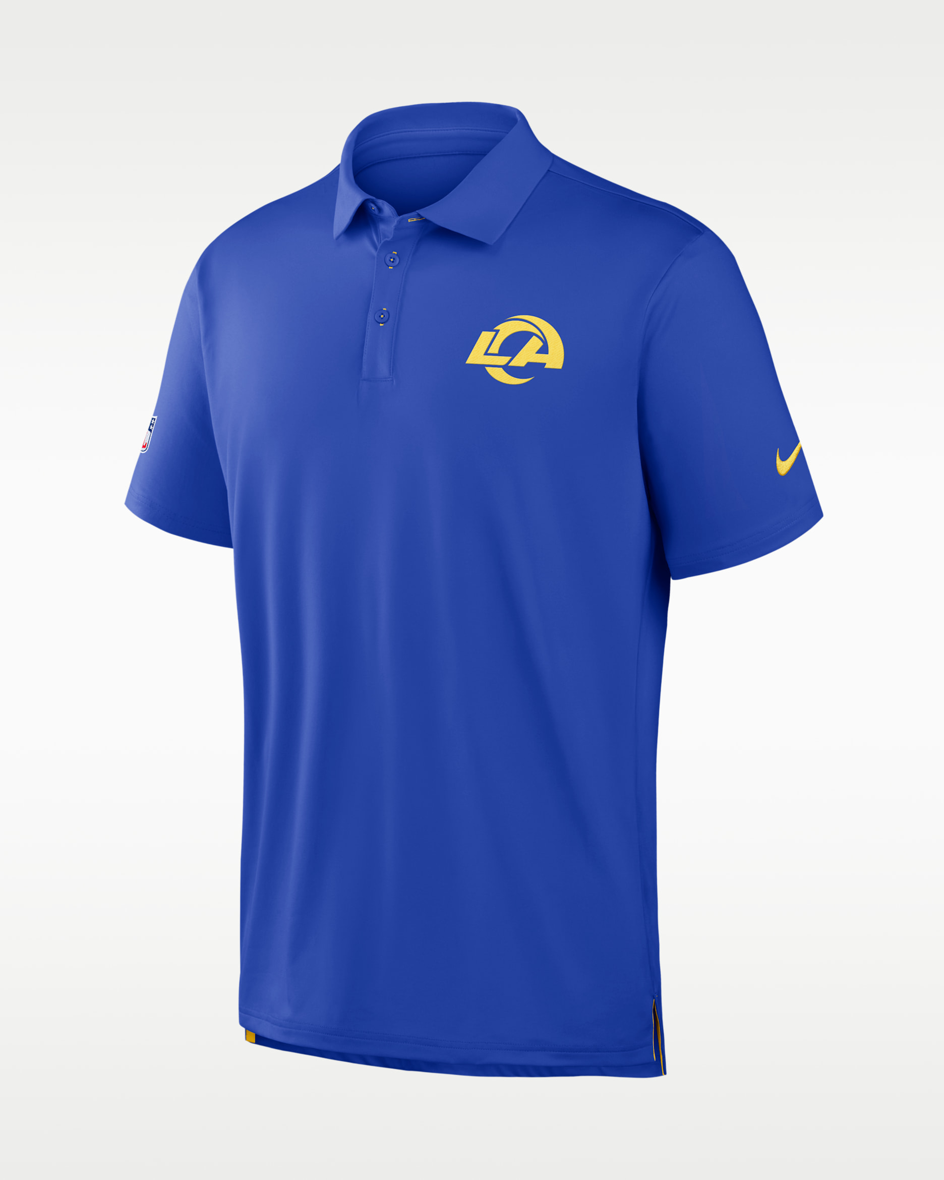 Los Angeles Rams Tour Men's Nike Dri-FIT NFL Polo - Royal