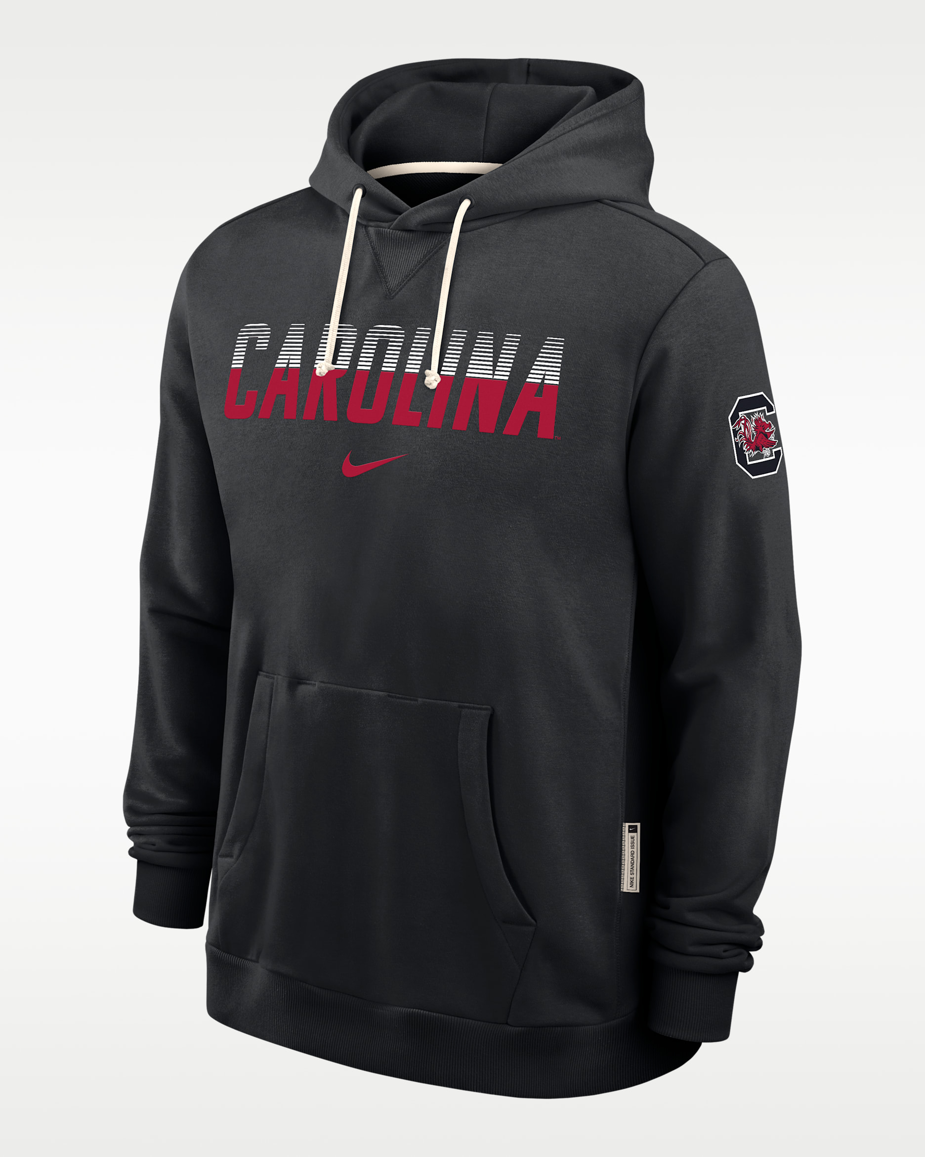 South Carolina Sideline Standard Issue Men's Nike Dri-FIT College Pullover Hoodie - Black