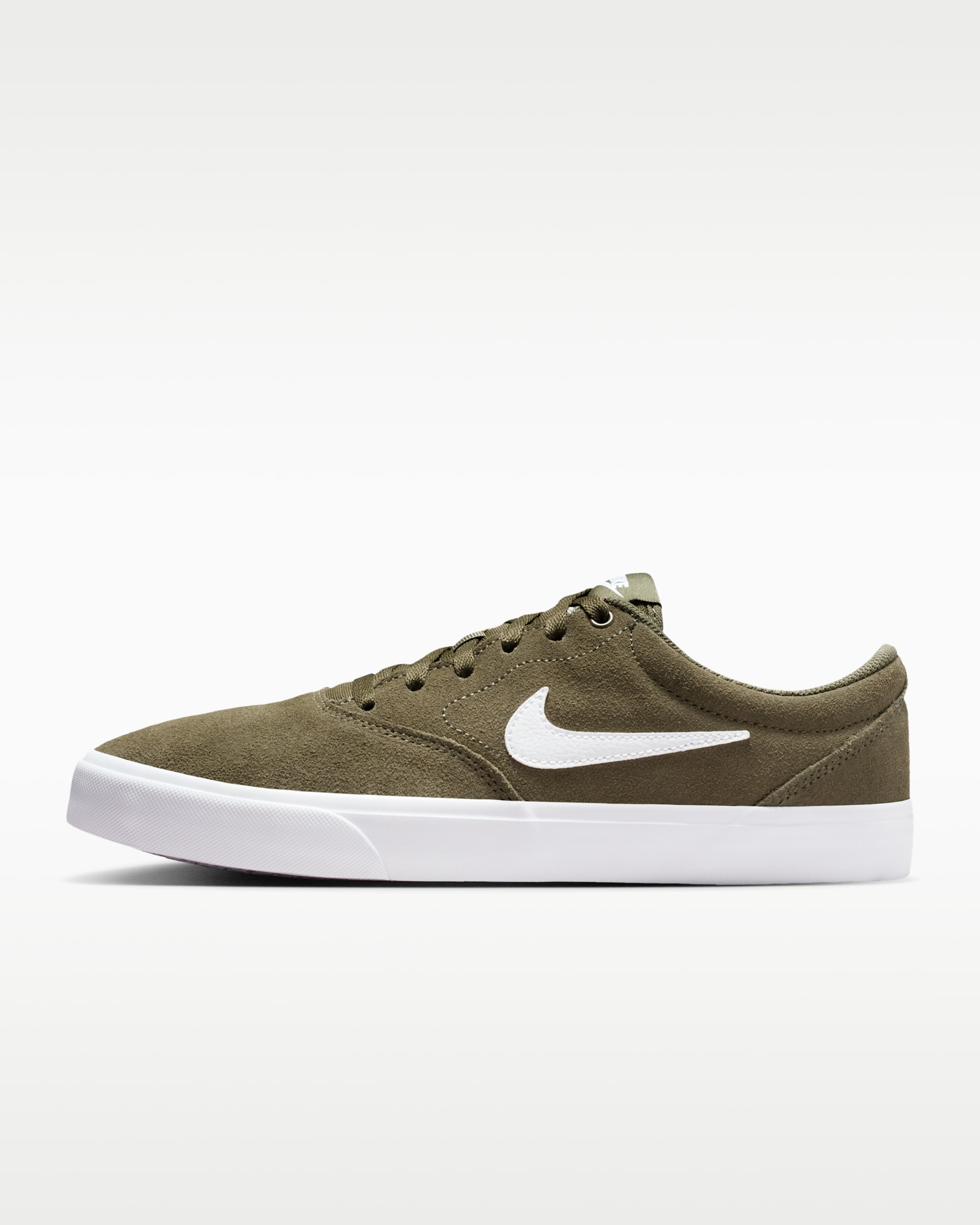 Nike Charge Suede herenschoenen - Medium Olive/Wit