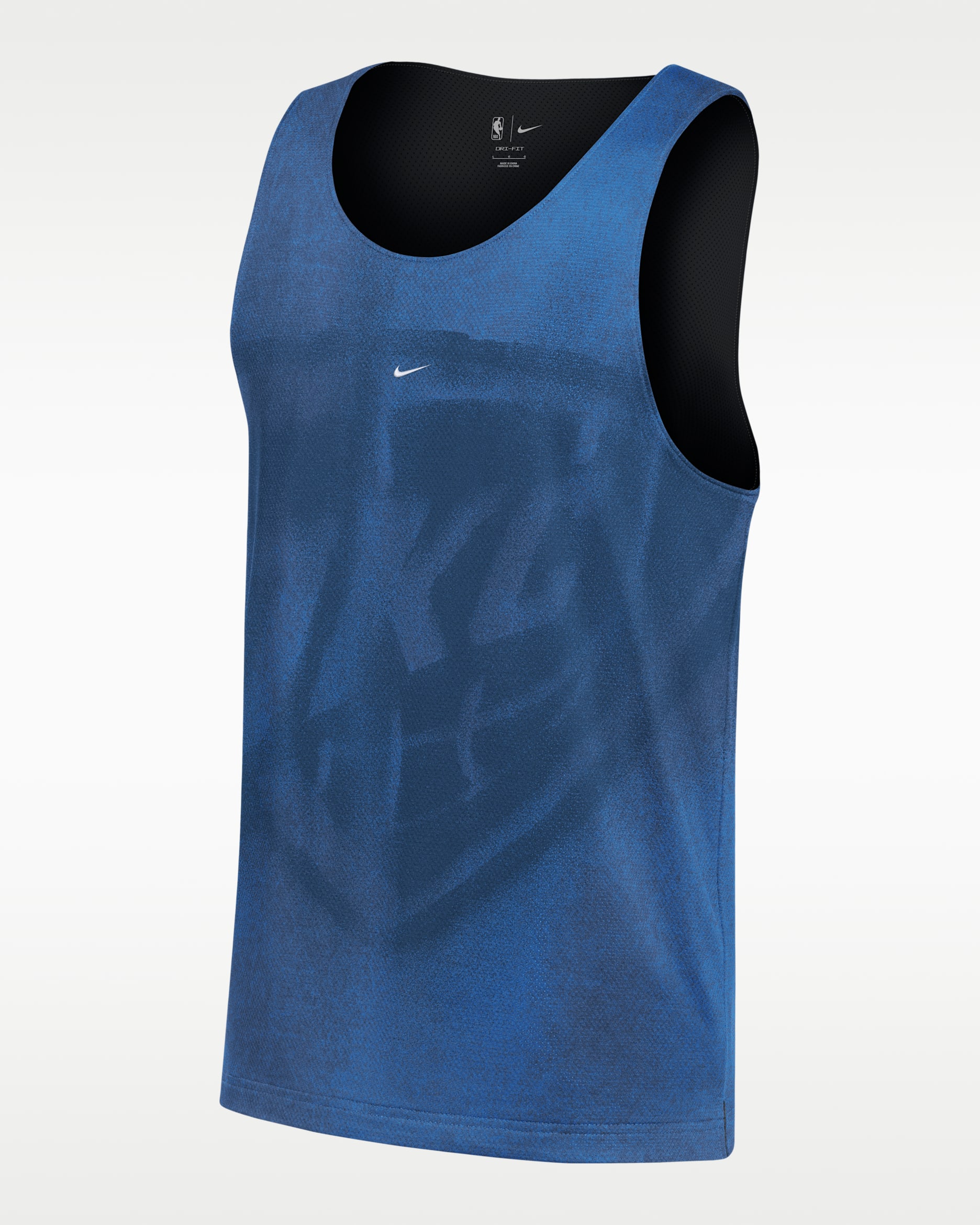 Oklahoma City Thunder Standard Issue Men's Basketball Jersey - Signal Blue/Black