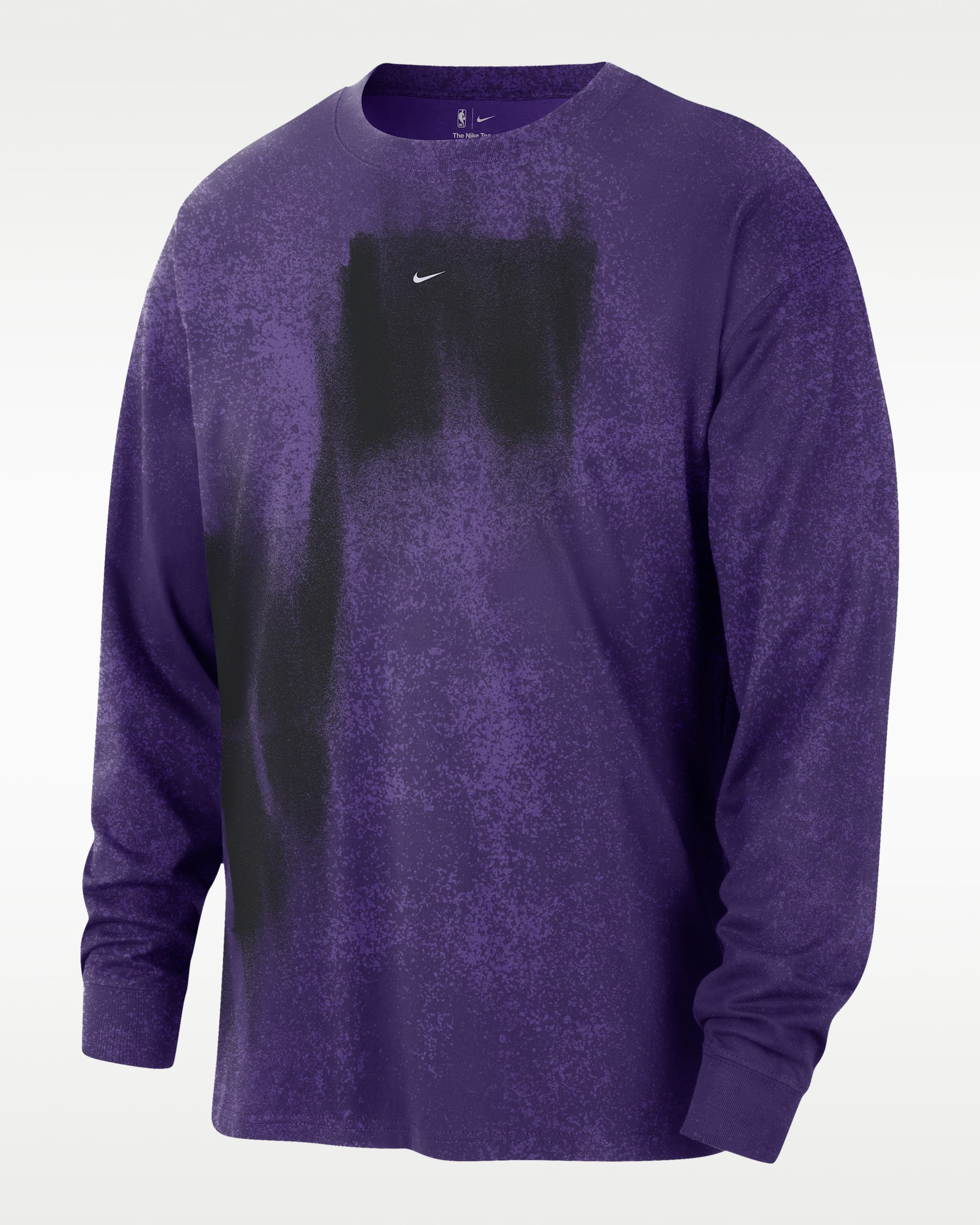 Utah Jazz Essential Anthem Men's Long-Sleeve Basketball T-Shirt - Field Purple