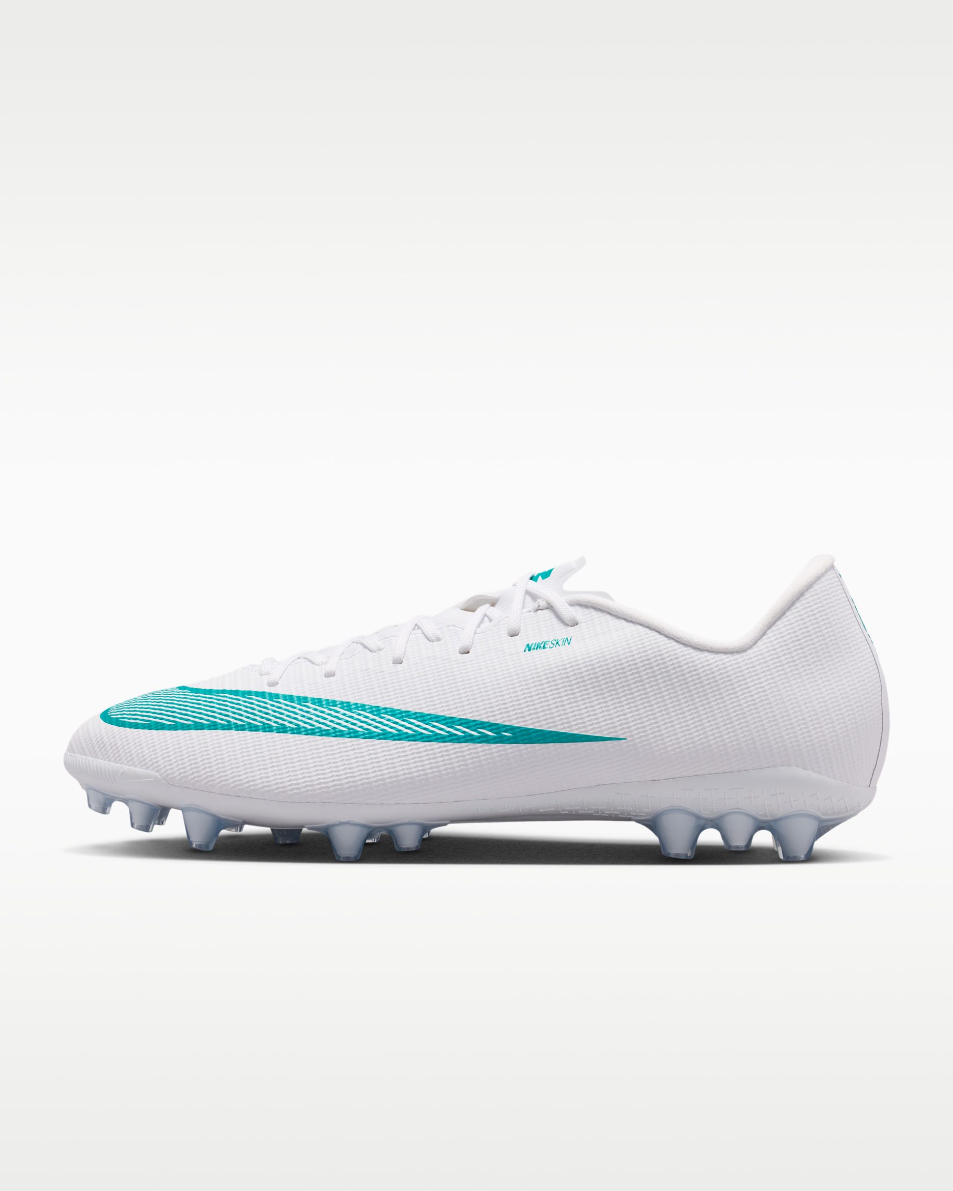 Nike Mercurial Vapor 17 Academy lav fotballsko til kunstgress - Hvit/Dusty Cactus