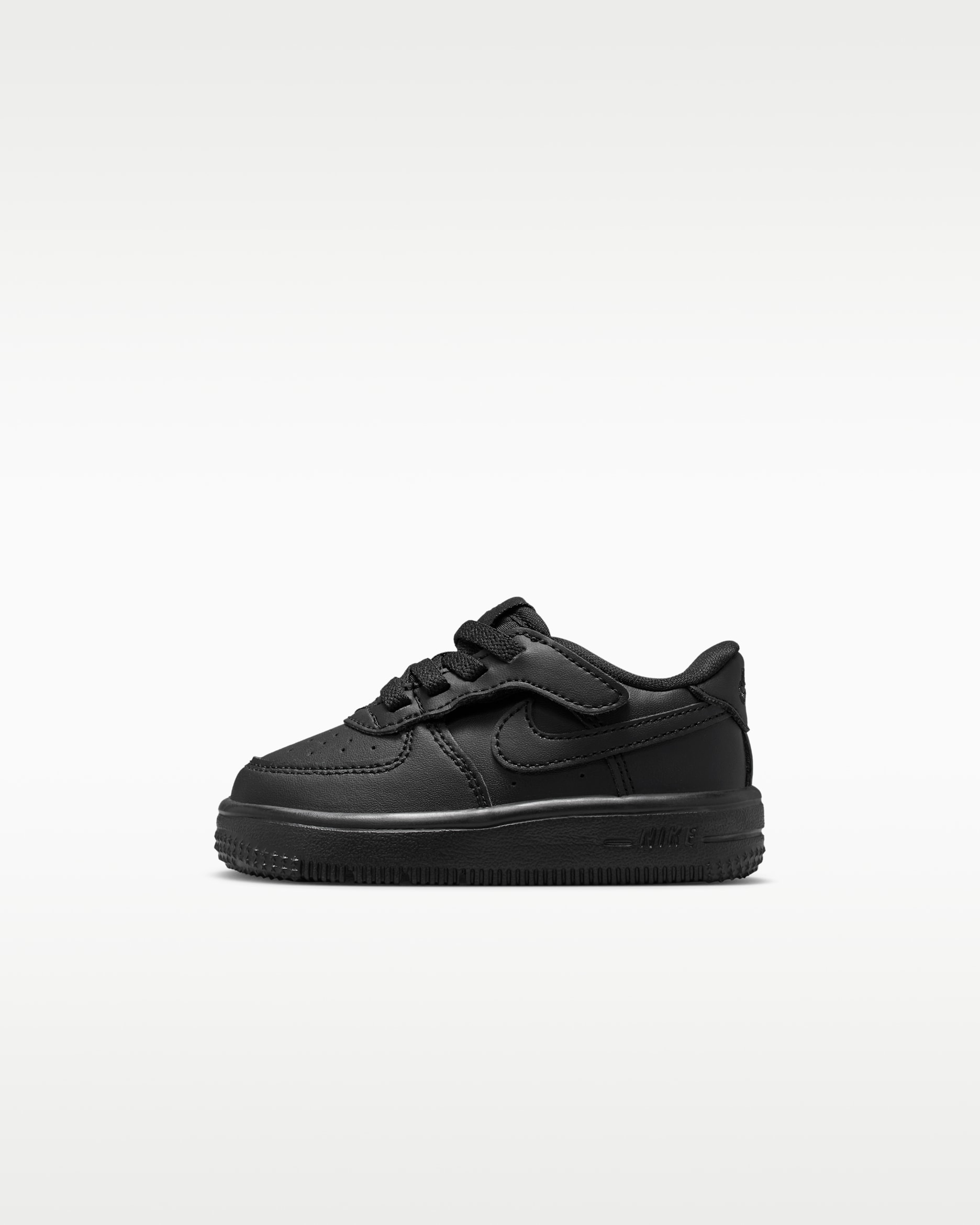 Nike Force 1 Low EasyOn Baby/Toddler Shoes - Black/Black/Black/Black