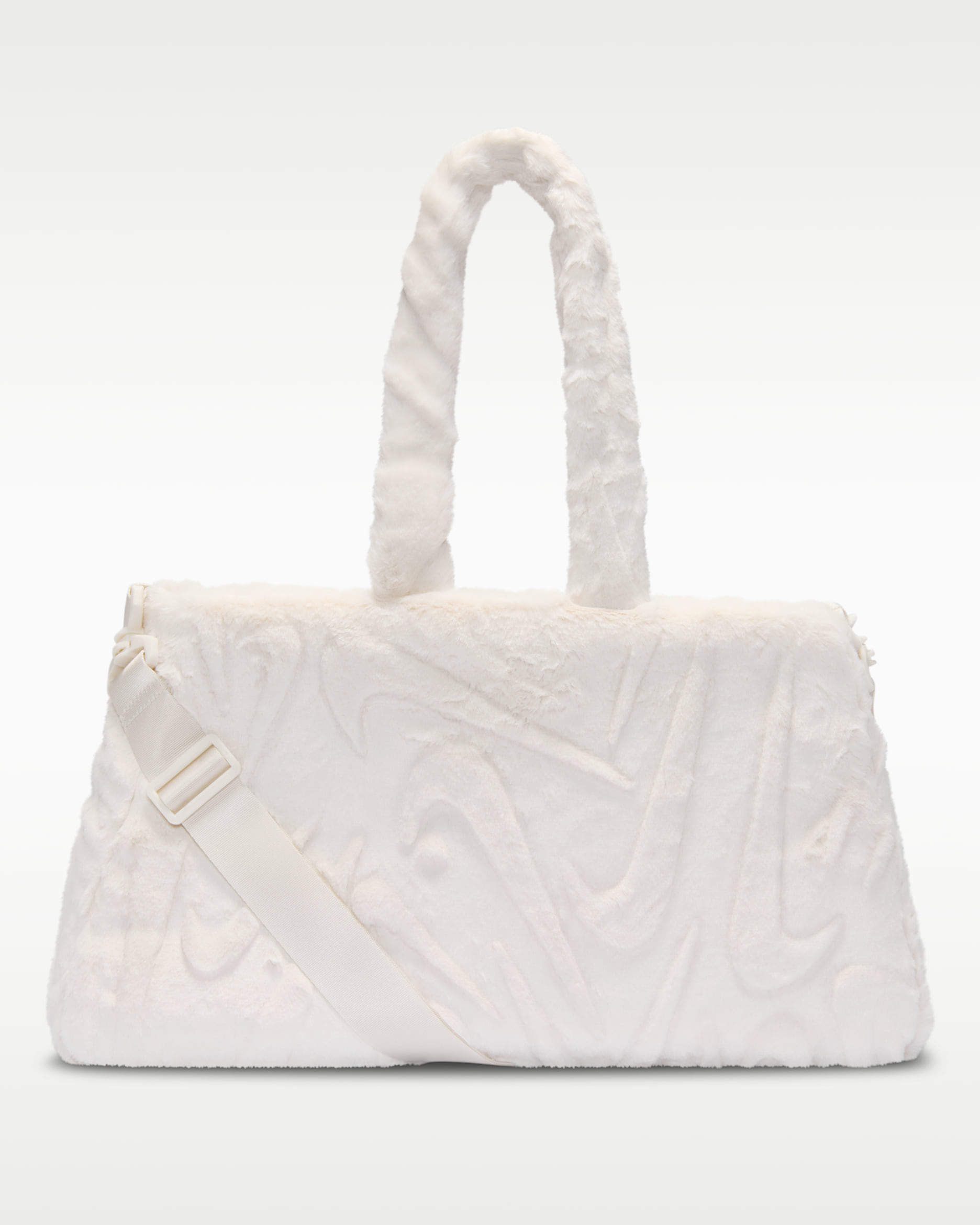 Nike Sportswear műszőrme válltáska (10 l) - Phantom/Phantom/Metallic Gold Grain