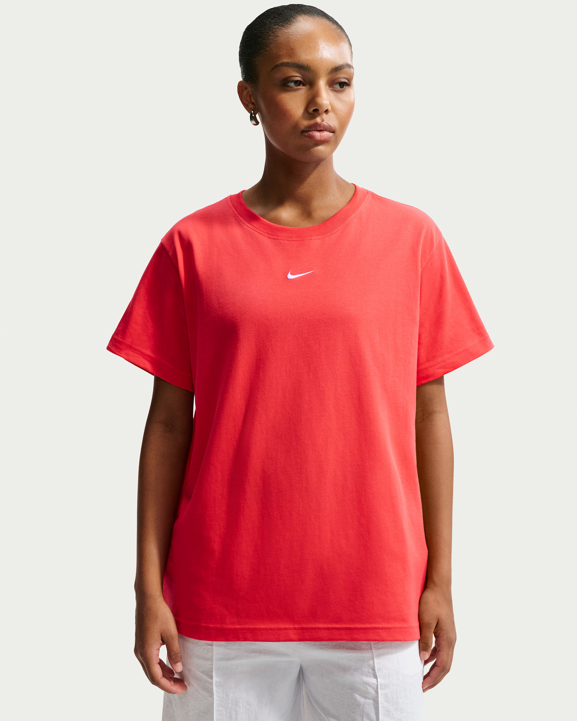 Nike Sportswear Classic Women's Oversized T-Shirt - Light Crimson