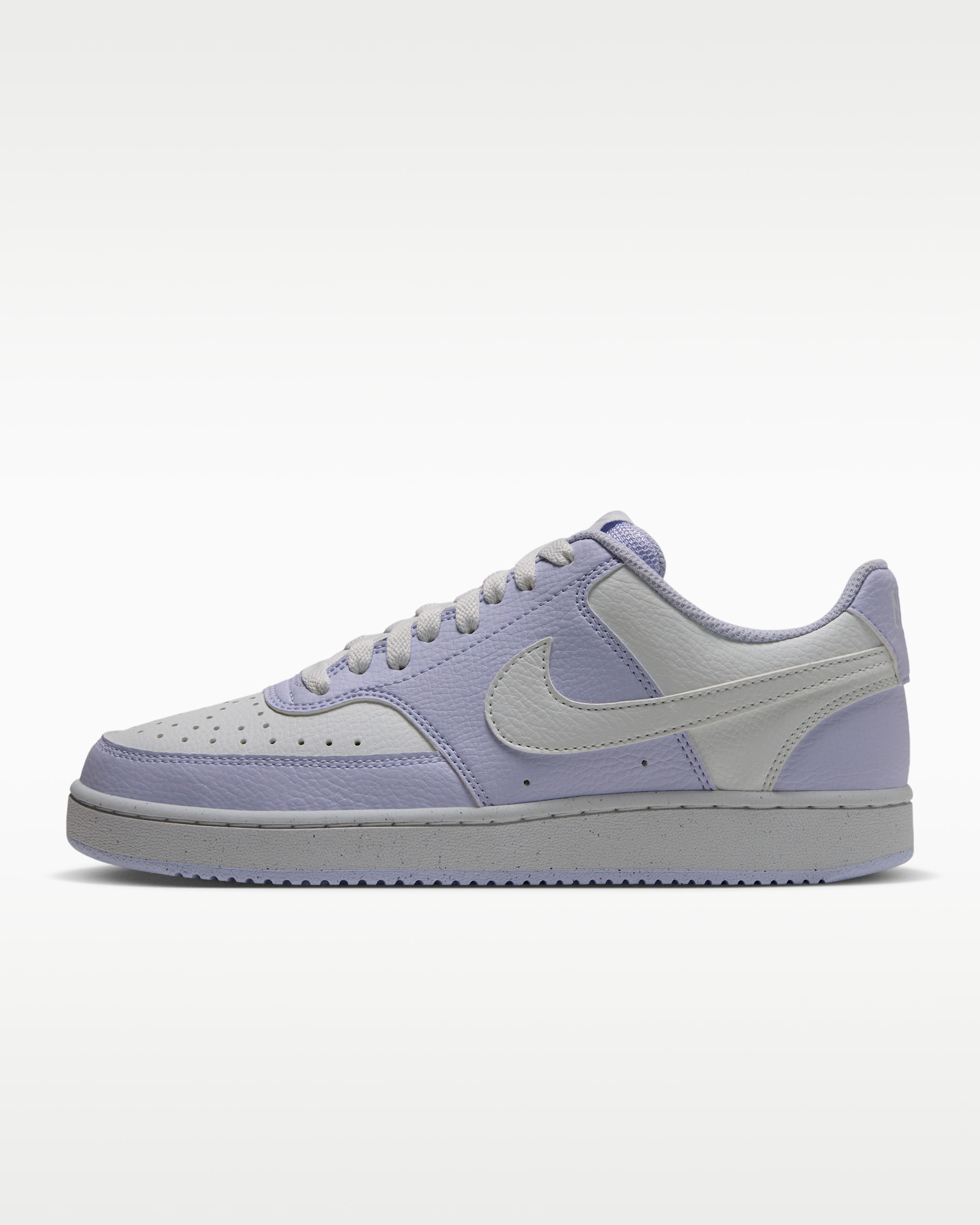 Nike Court Vision Low Next Nature Women's Shoes - Palest Purple/Off White