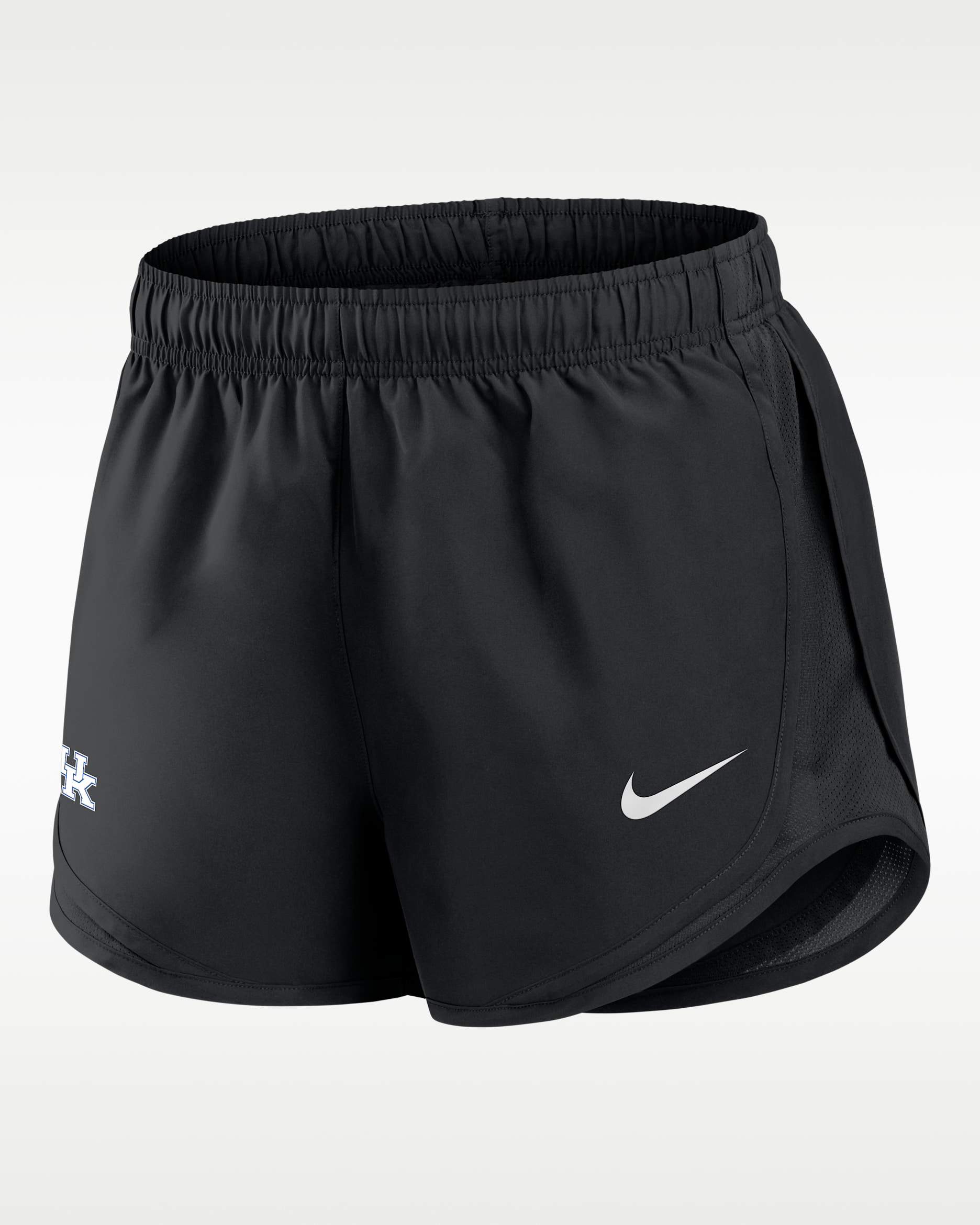 Shorts universitarios Nike Dri-FIT para mujer Kentucky Tempo - Negro