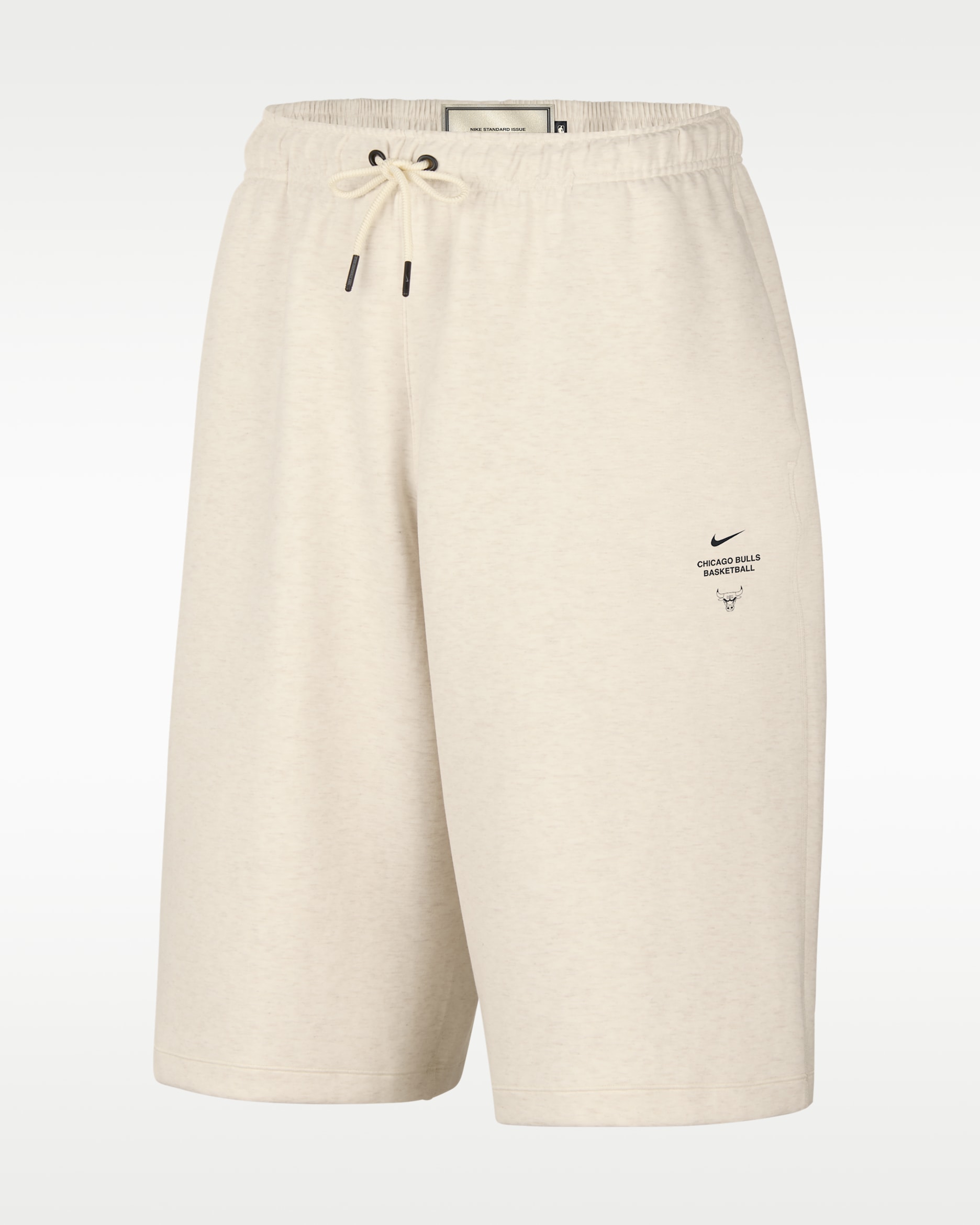 Chicago Bulls Standard Issue Basketballshorts (Herren) - Pale Ivory/Heather