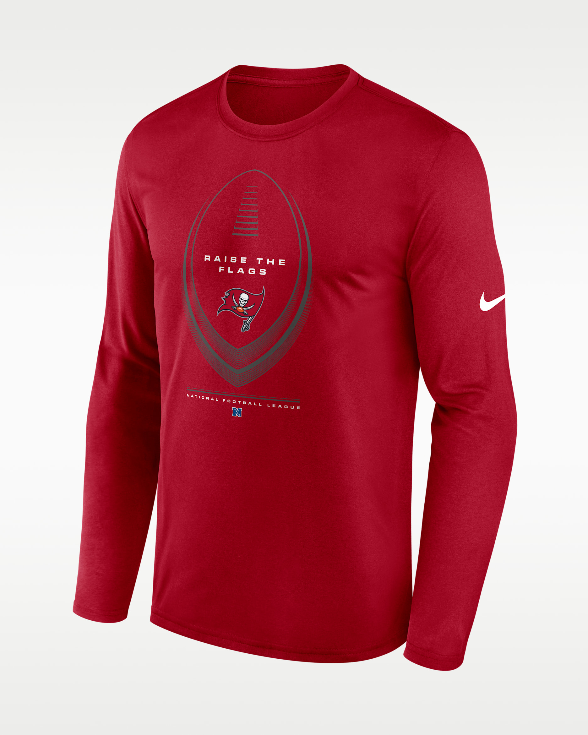 Tampa Bay Buccaneers Legend Icon Men's Nike Dri-FIT NFL Long-Sleeve T-Shirt - Red