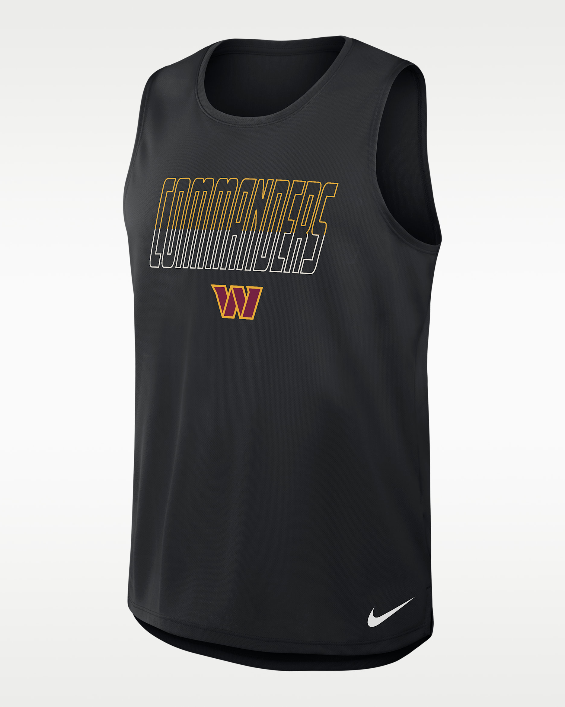Washington Commanders Men's Nike Dri-FIT NFL Tank Top - Black