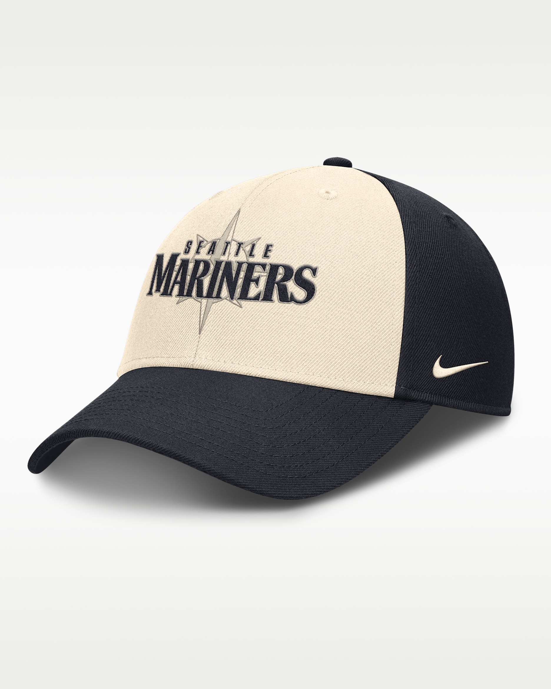 Seattle Mariners Statement Club Men's Nike Dri-FIT MLB Adjustable Hat - Navy
