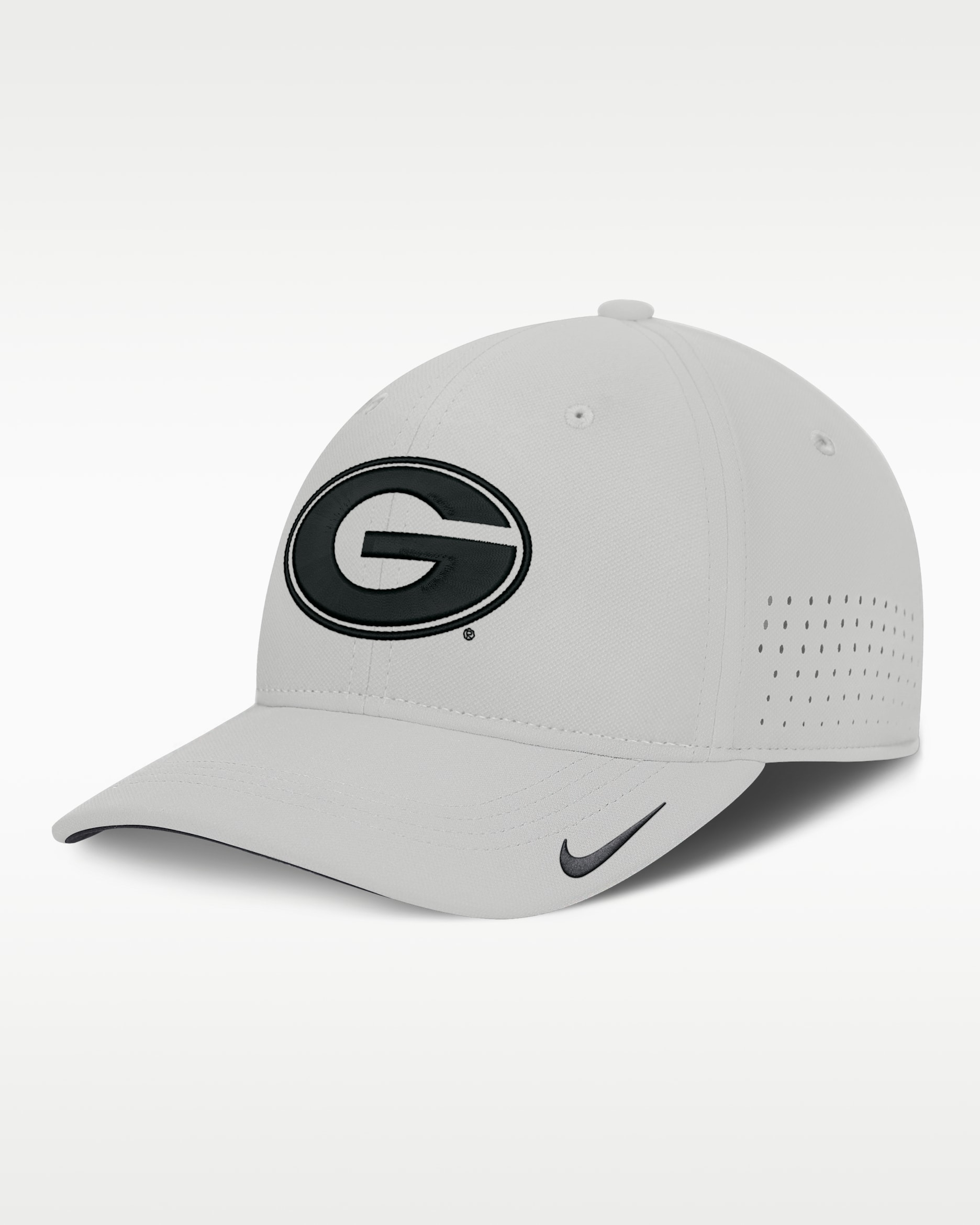 Gorro universitario Nike Dri-FIT para hombre Georgia Sideline Practice - Gris
