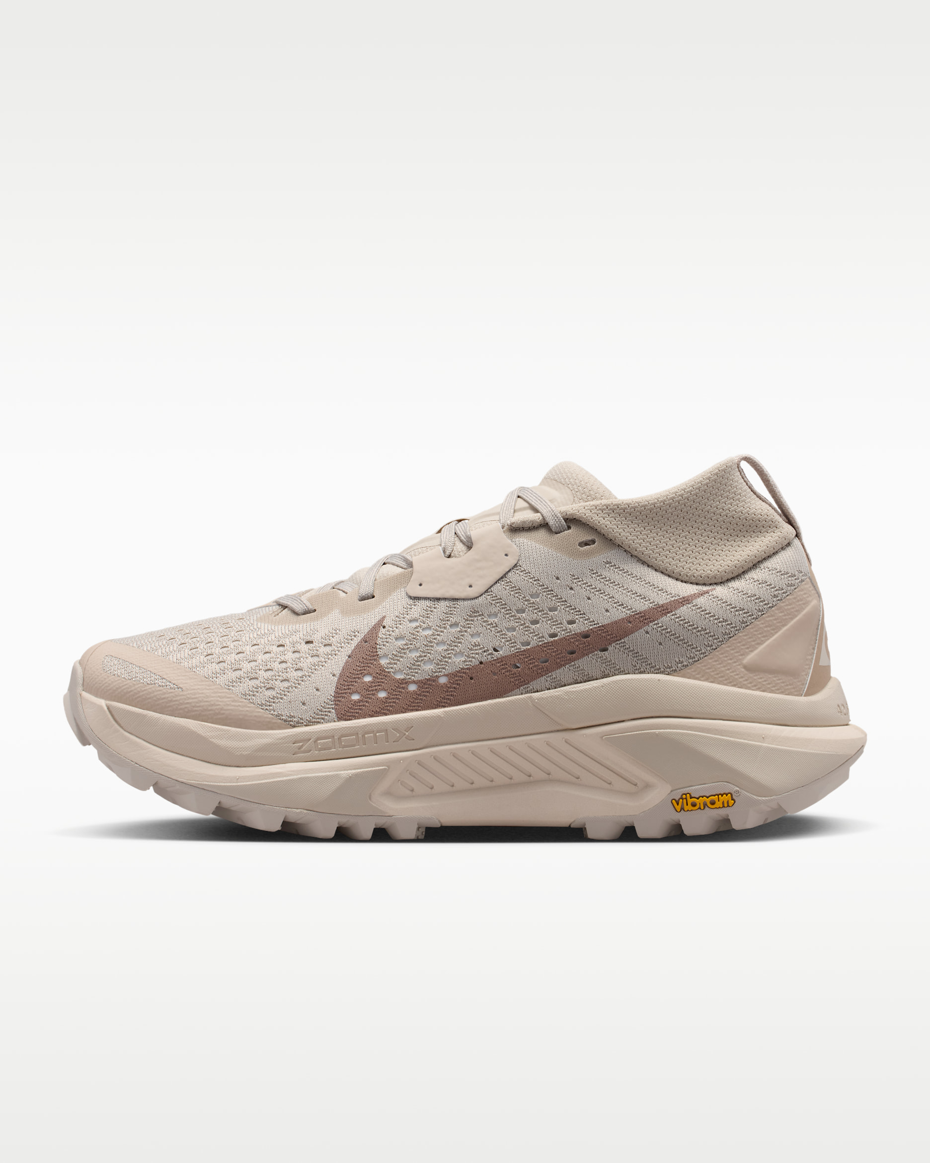 Nike ACG Zegama Women's Trail-Running Shoes - Cream II/Safety Orange/Light Orewood Brown