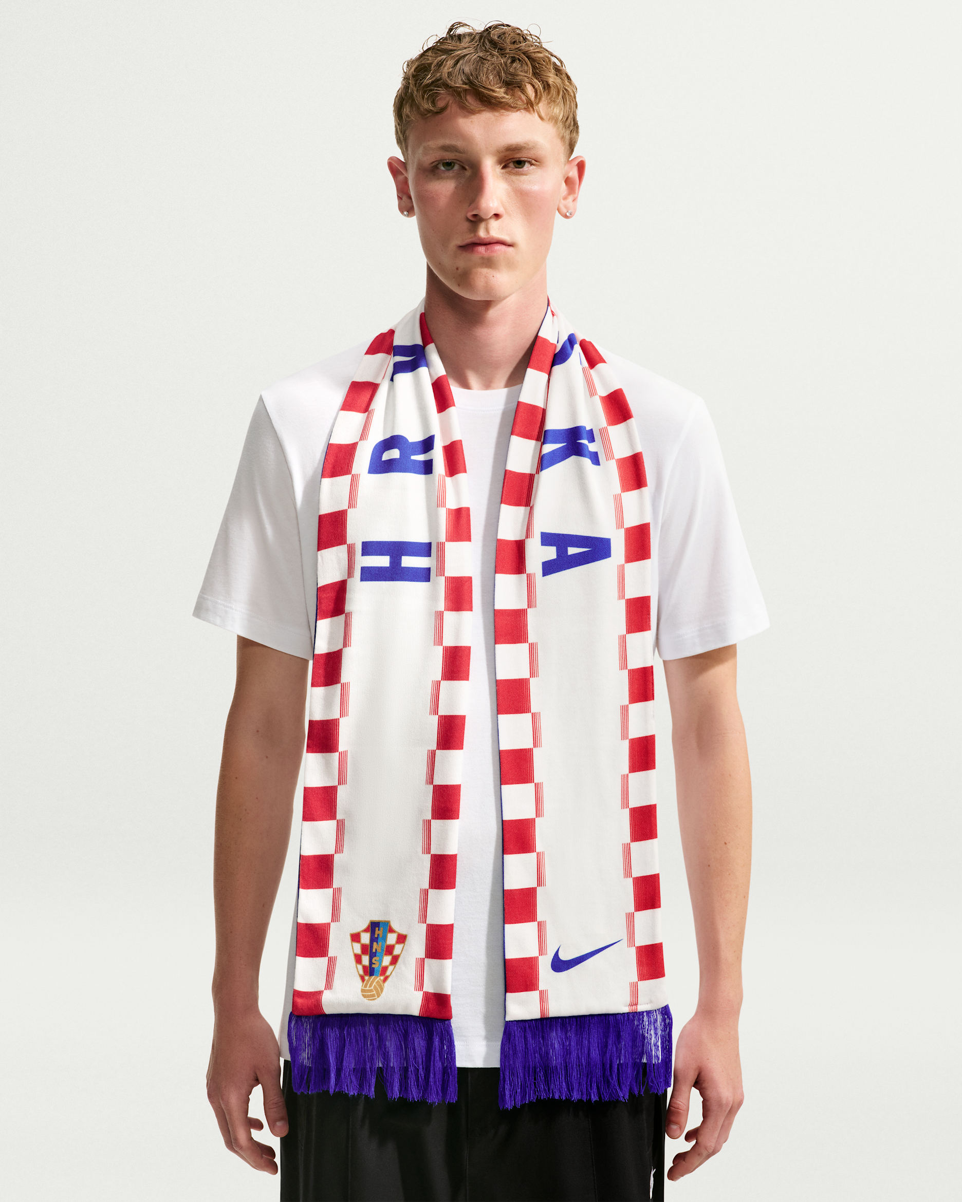 Bufanda de futbol Nike Local Verbiage de Croacia - Multicolor
