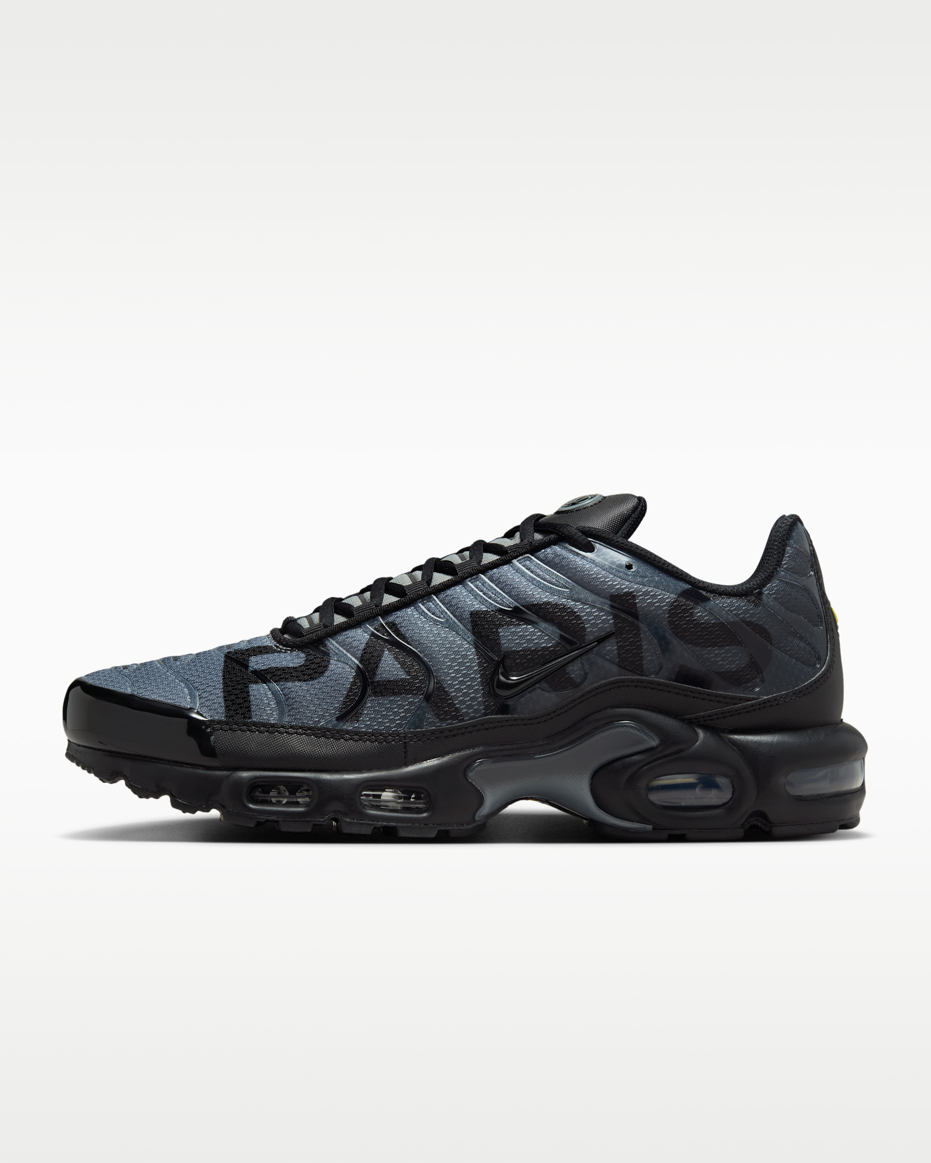 Paris Saint-Germain Air Max Plus Premium Men's Nike Shoes - Black/Particle Grey/Anthracite/Black