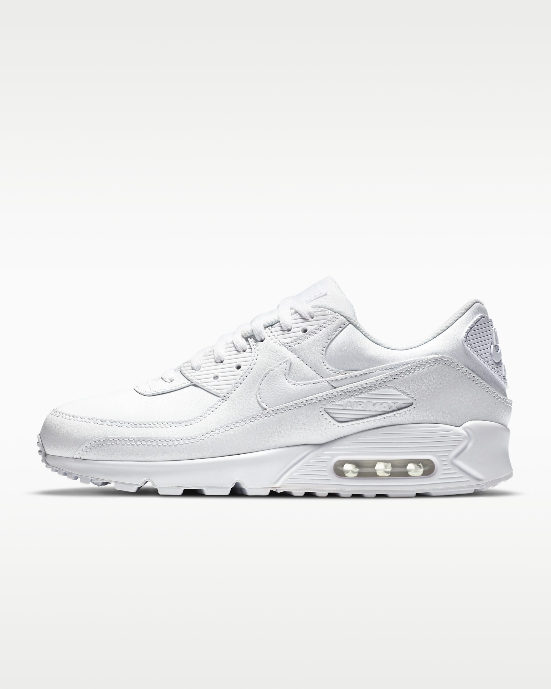 Scarpa Air Max 90 LTR – Uomo - Bianco/Bianco/Bianco