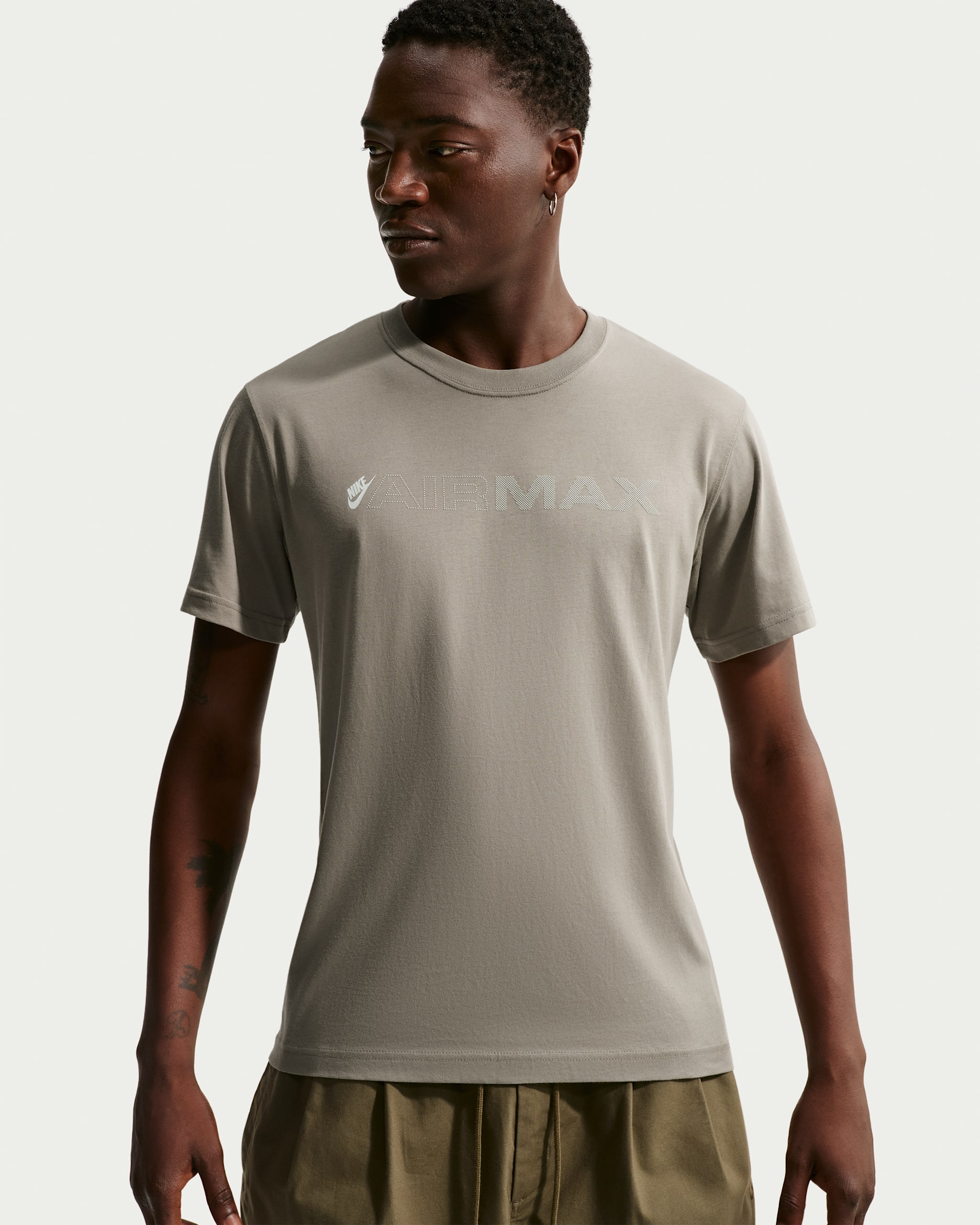 Nike Sportswear Air Max Men's T-Shirt - Light Army