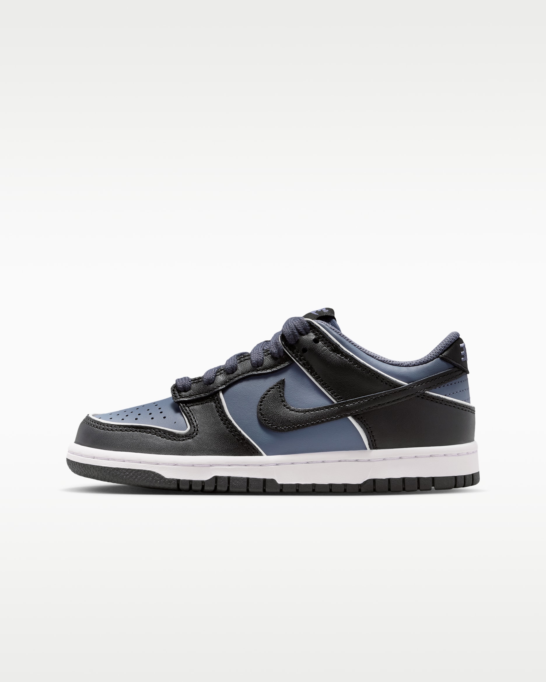 Tenis para niños grandes Nike Dunk Low SE - Carbón claro/Blanco/Blanco/Negro