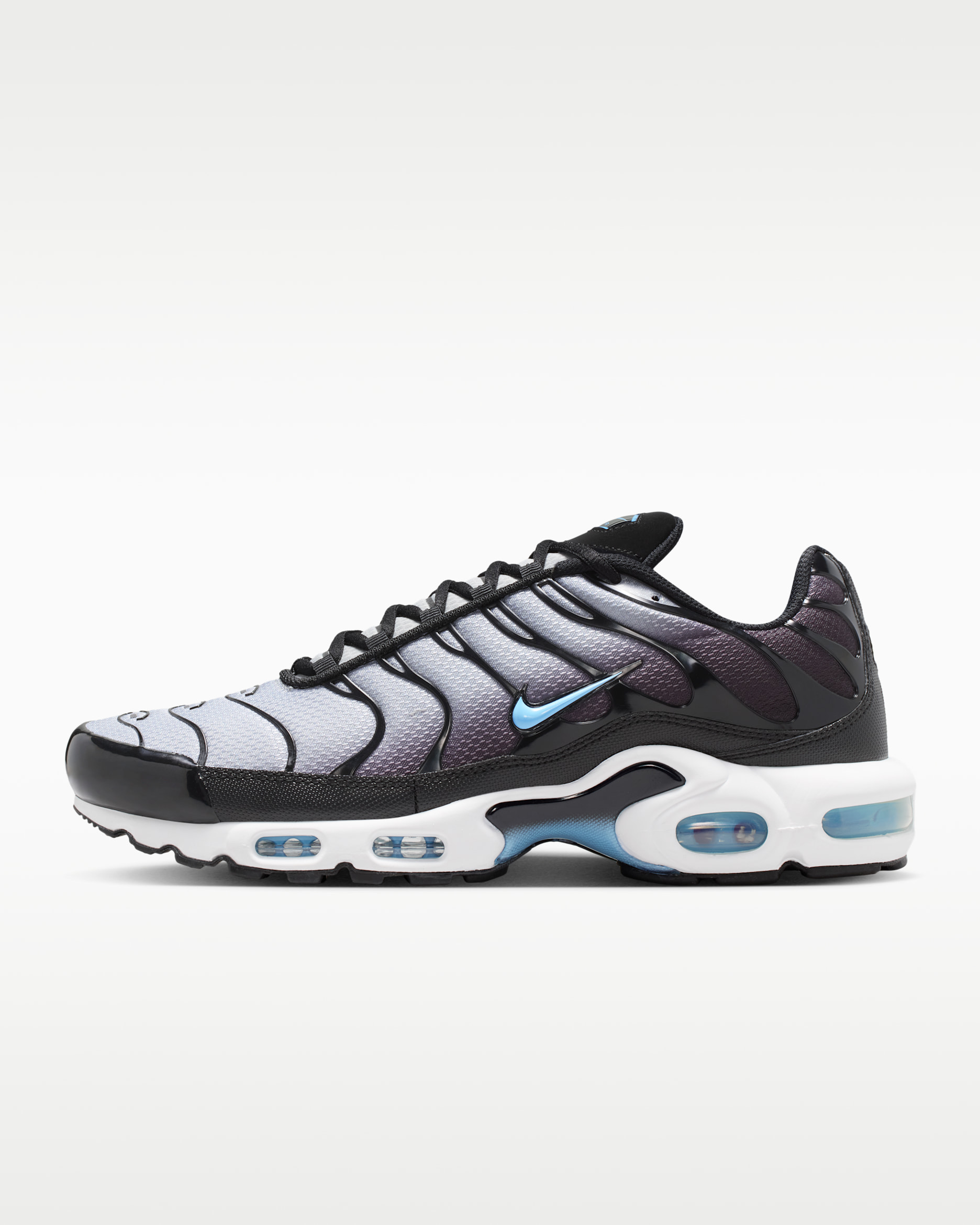 Nike Air Max Plus Men's Shoes - Black/Light Smoke Grey/White/Football Blue