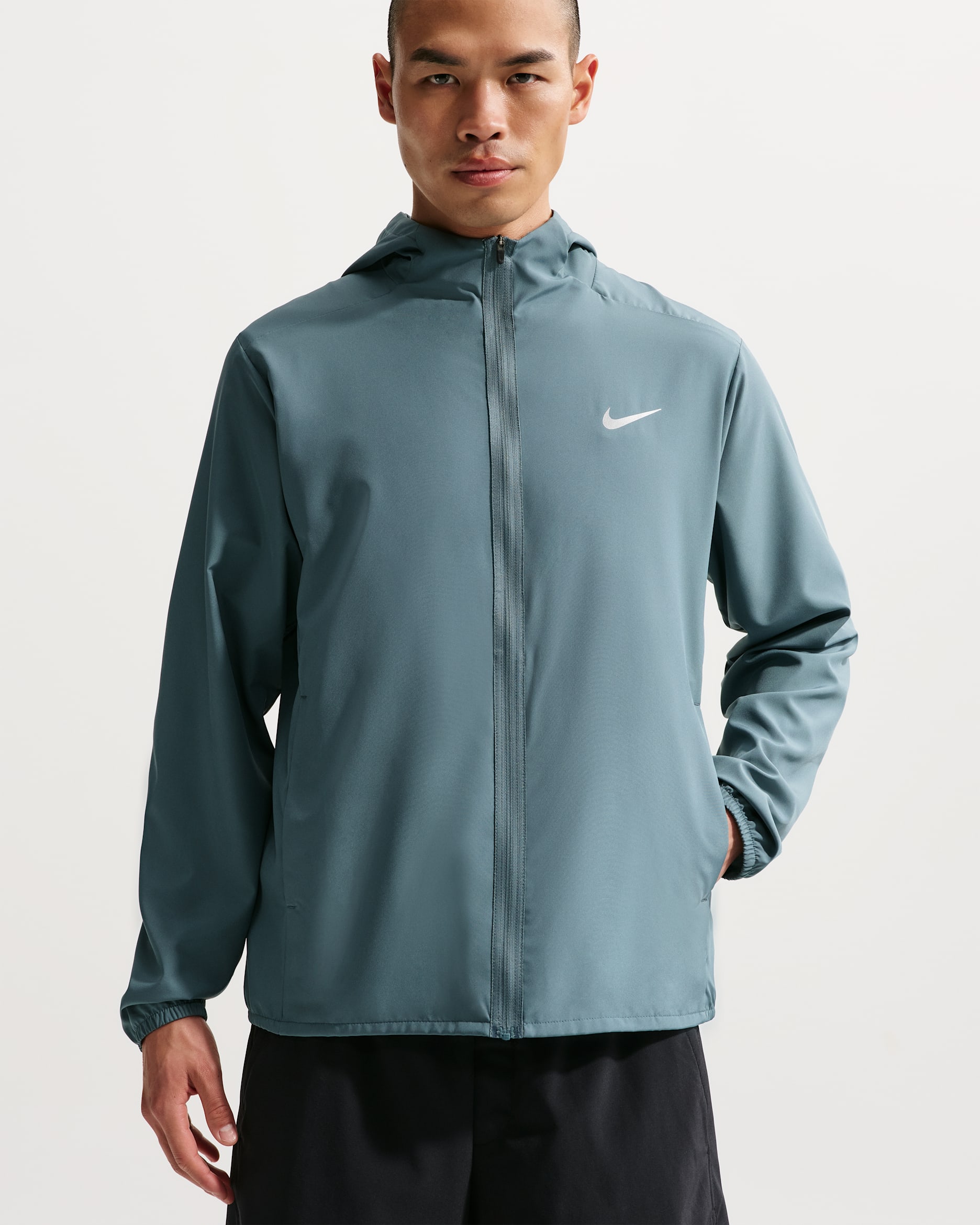 Nike Form Men's Dri-FIT Hooded Versatile Jacket - Mineral Slate