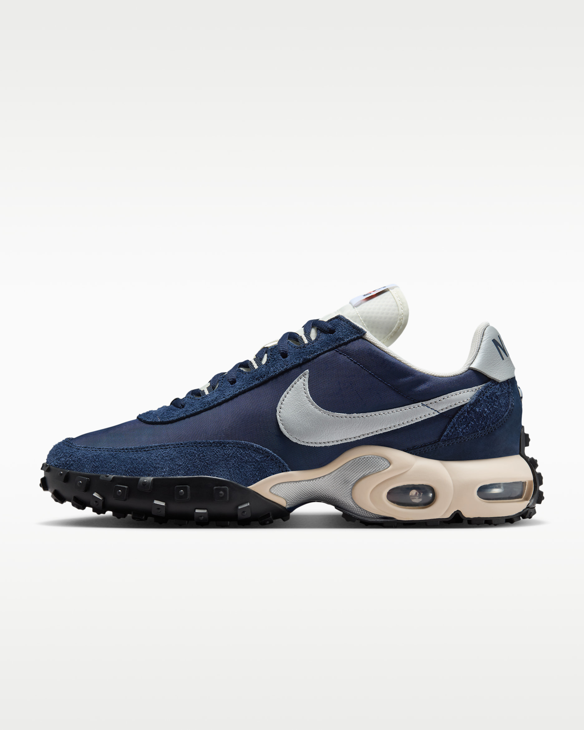 Nike Air Max Waffle SP 2 Men's Shoes - Midnight Navy/Black/Obsidian/Metallic Silver