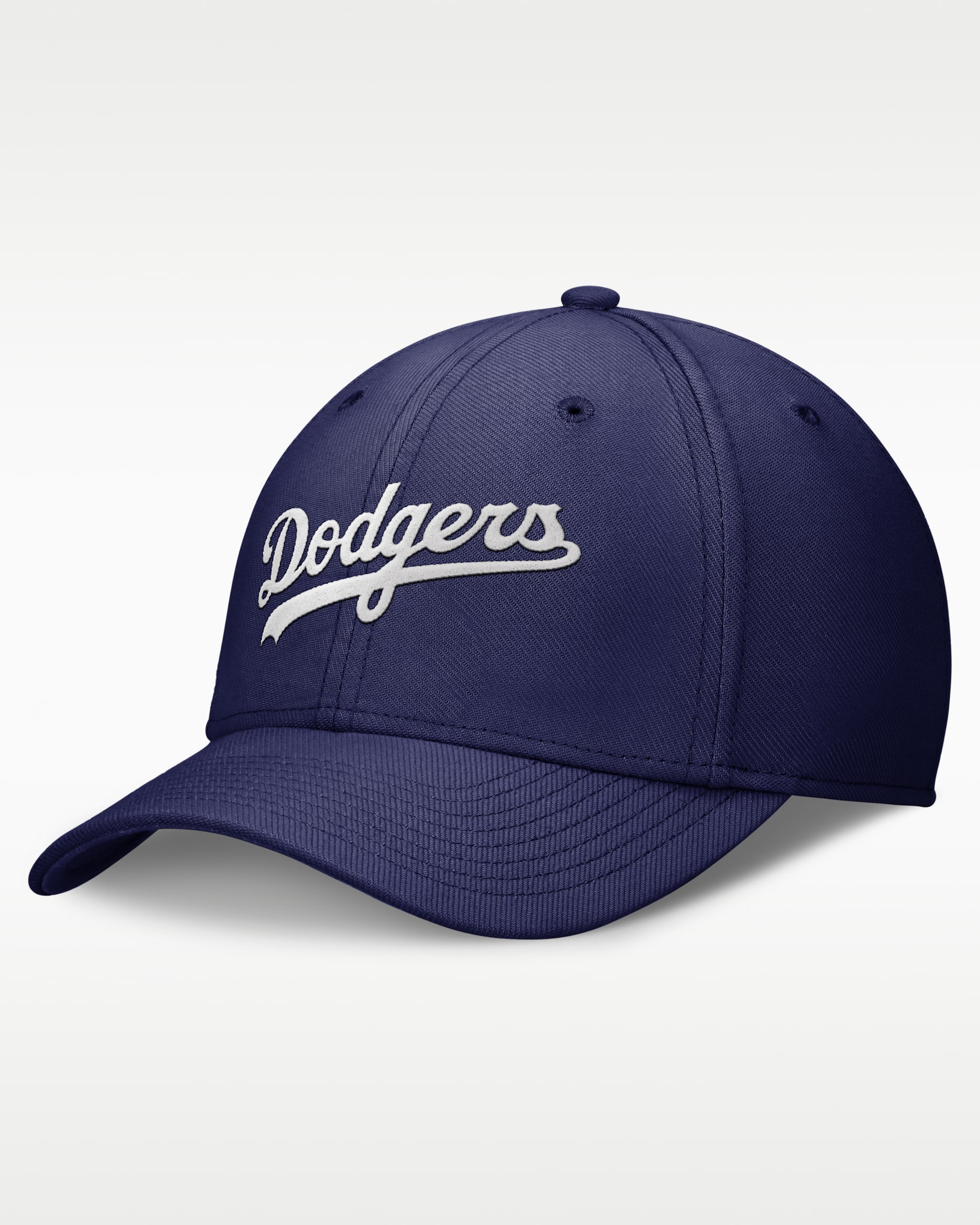 Gorra Nike Dri-FIT de la MLB para hombre Los Angeles Dodgers Evergreen Swoosh - Azul fiel