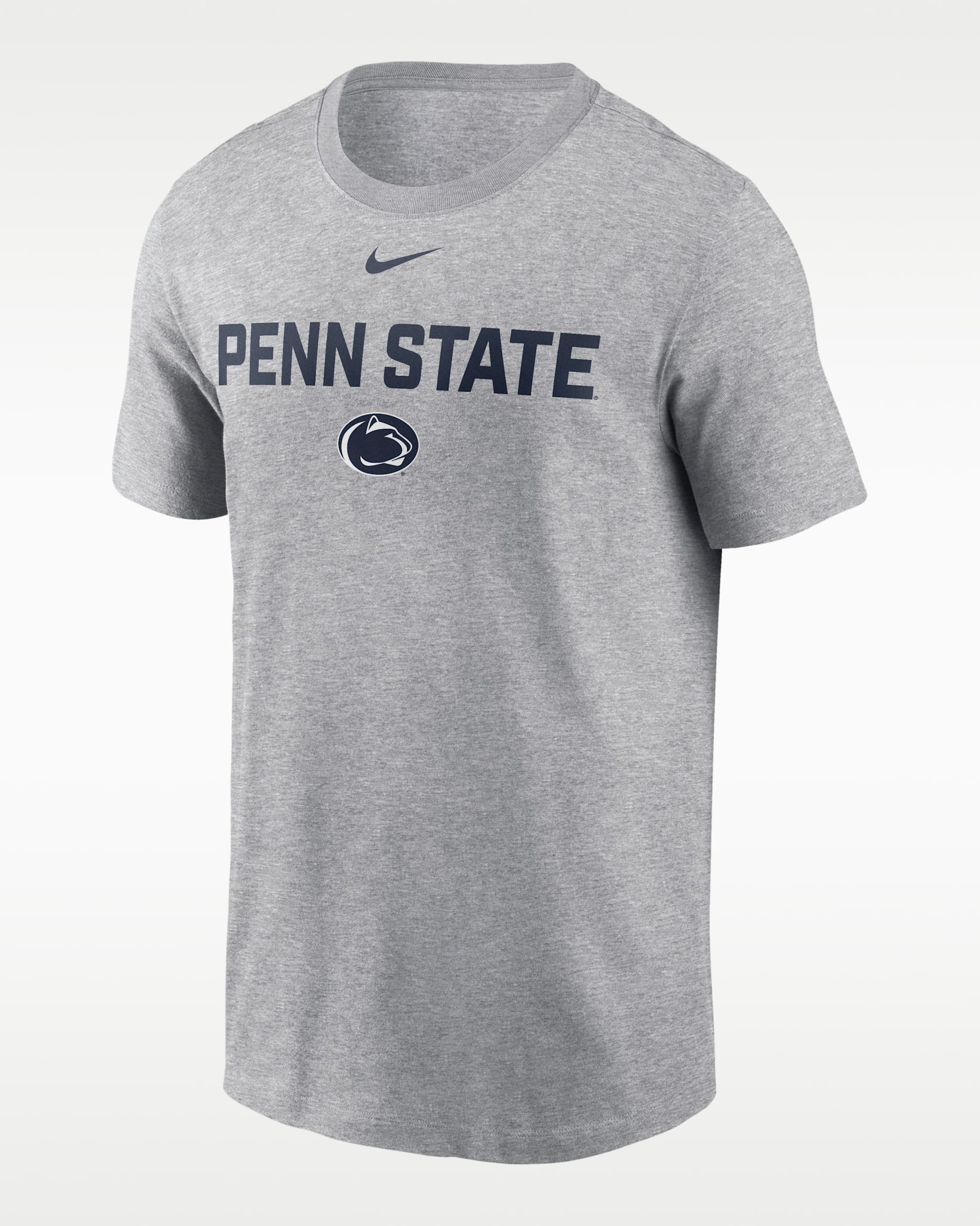 Penn State Campus 2-Hit Men's Nike College T-Shirt - Grey