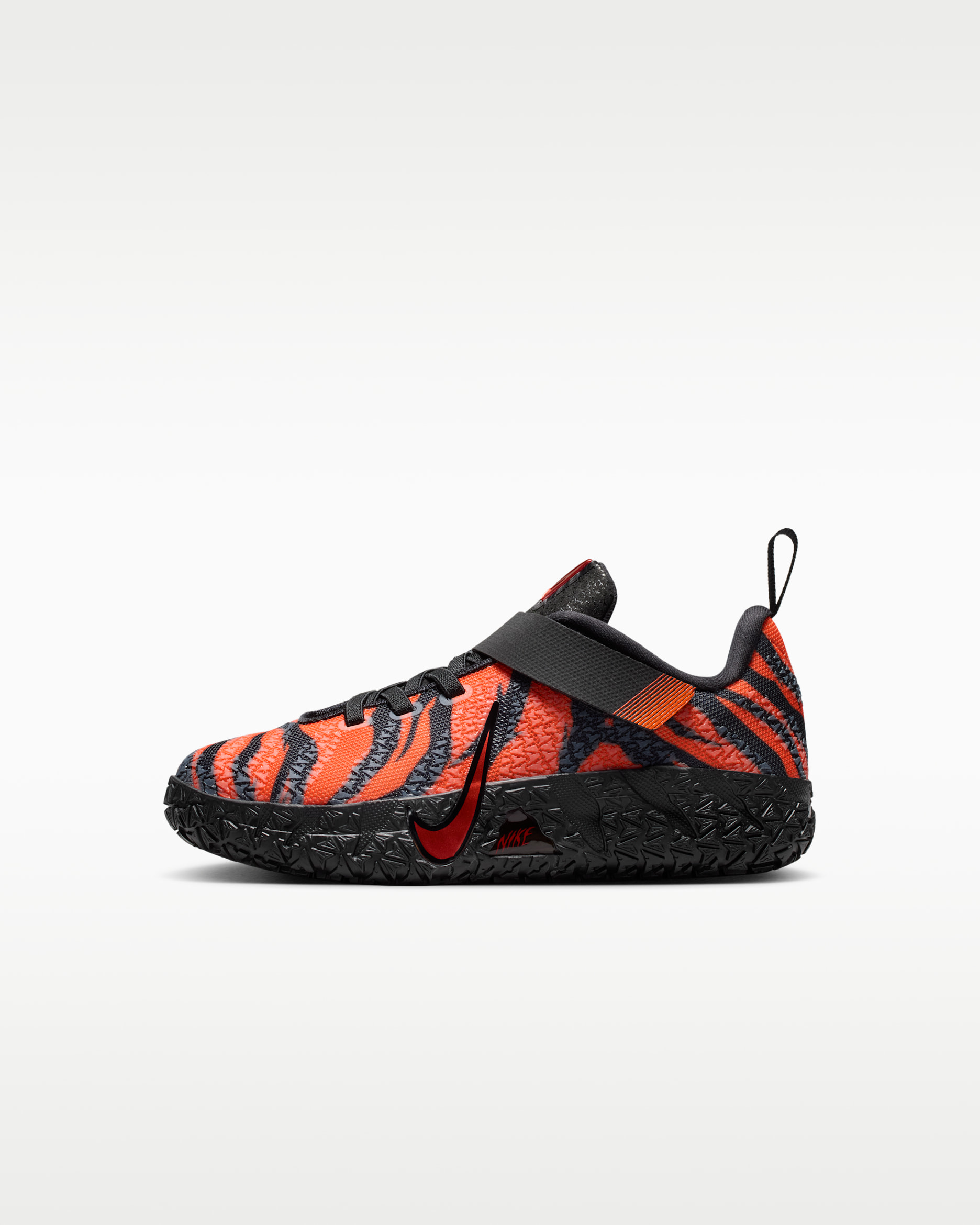 Ja 3 "Animal Pack" Little Kids' Basketball Shoes - Safety Orange/University Red/Black