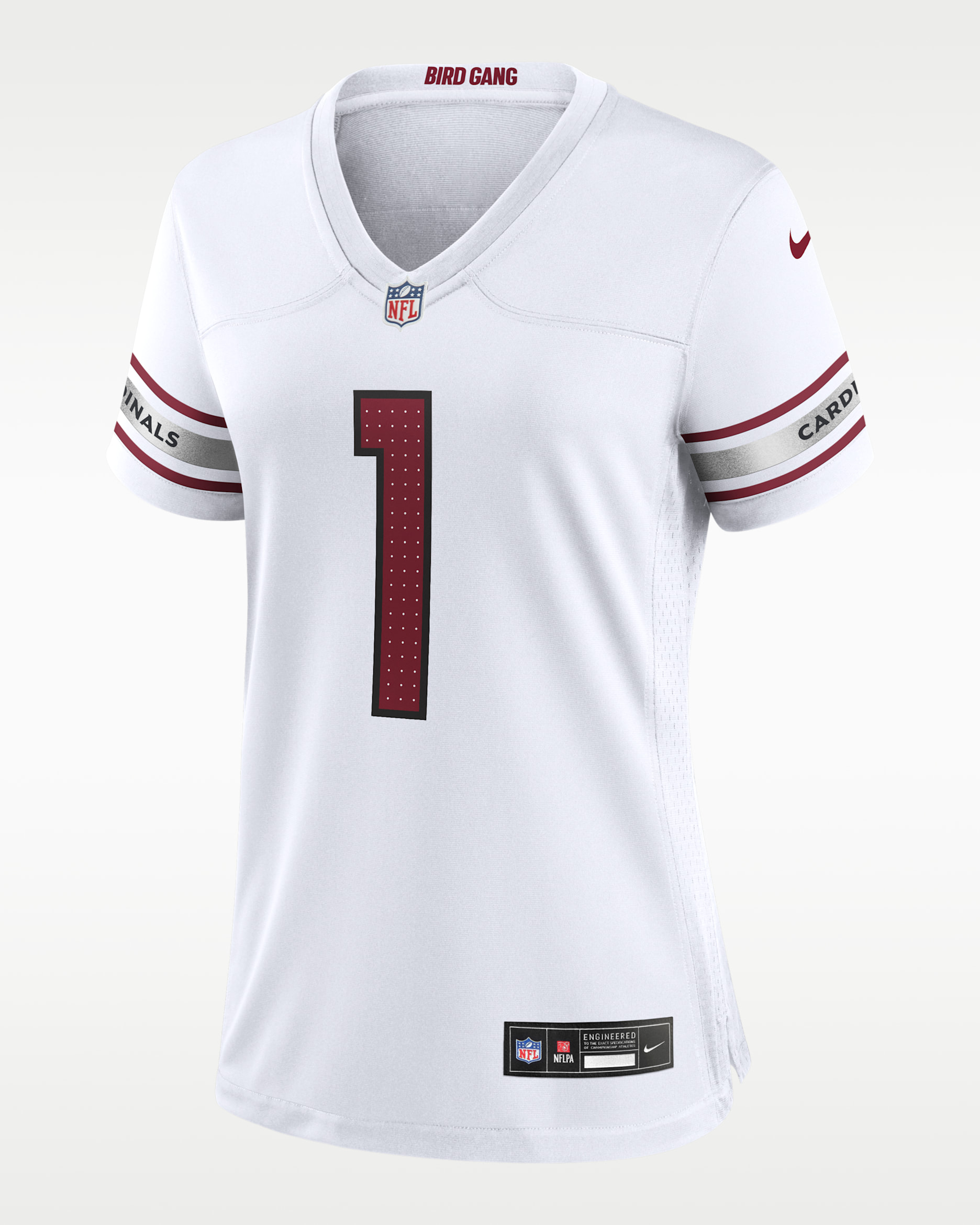 Jersey de fútbol americano Nike de la NFL Game para mujer Kyler Murray Arizona Cardinals - Blanco