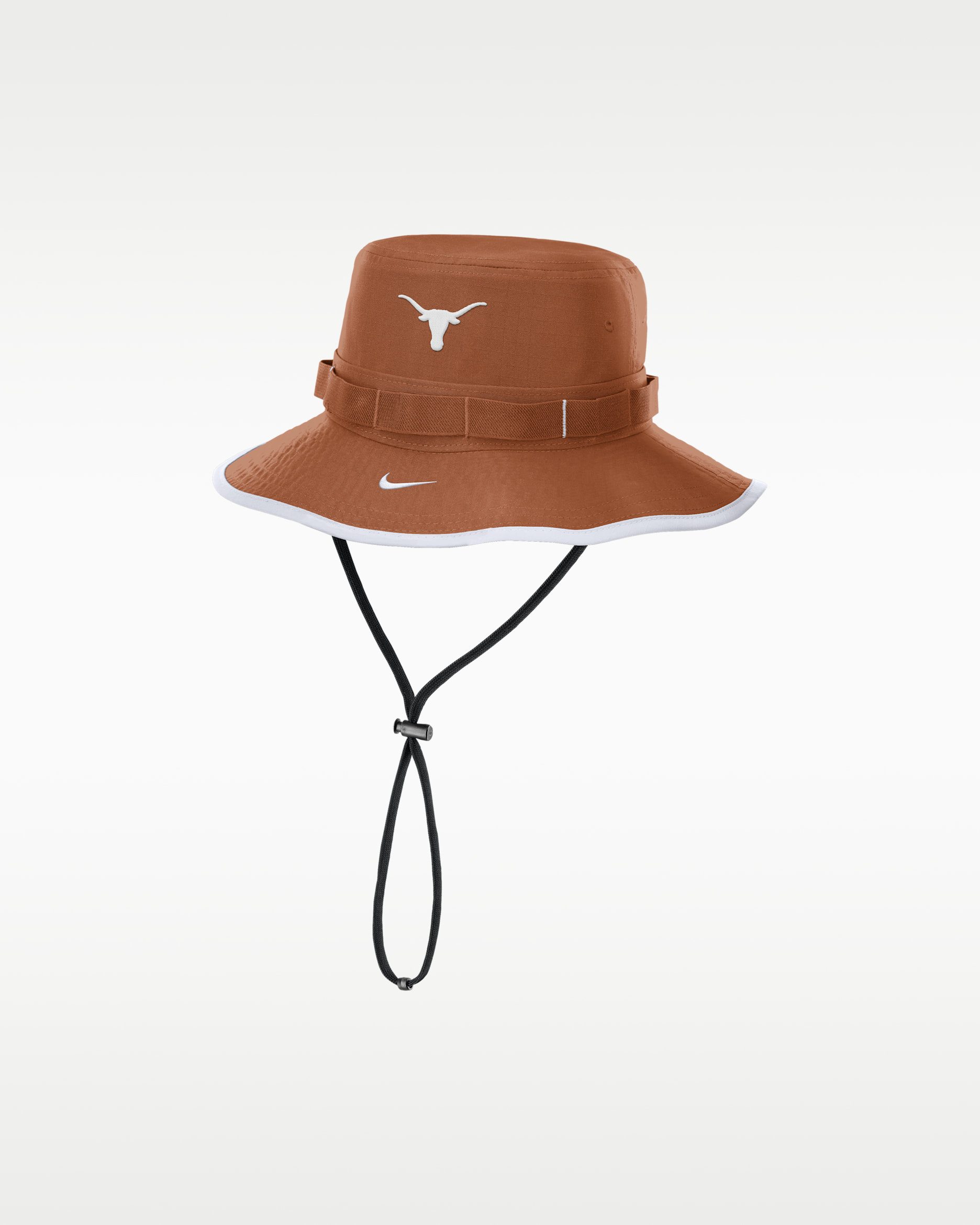 Texas Longhorns On-Field Apex Boonie Men's Nike Dri-FIT College Bucket Hat - Desert Orange