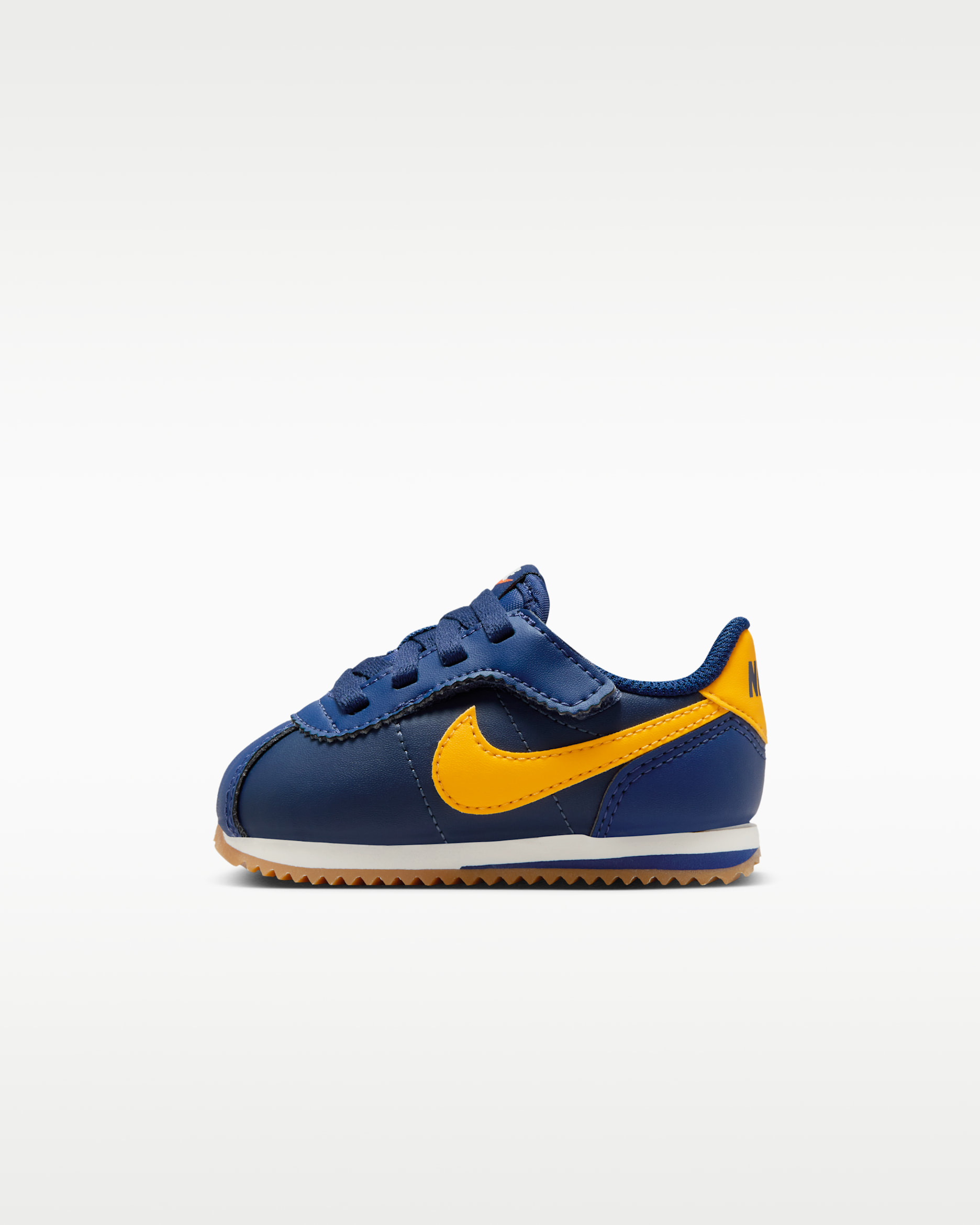 Nike Cortez EasyOn Baby/Toddler Shoes - Midnight Navy/Blue Void/Sail/University Gold