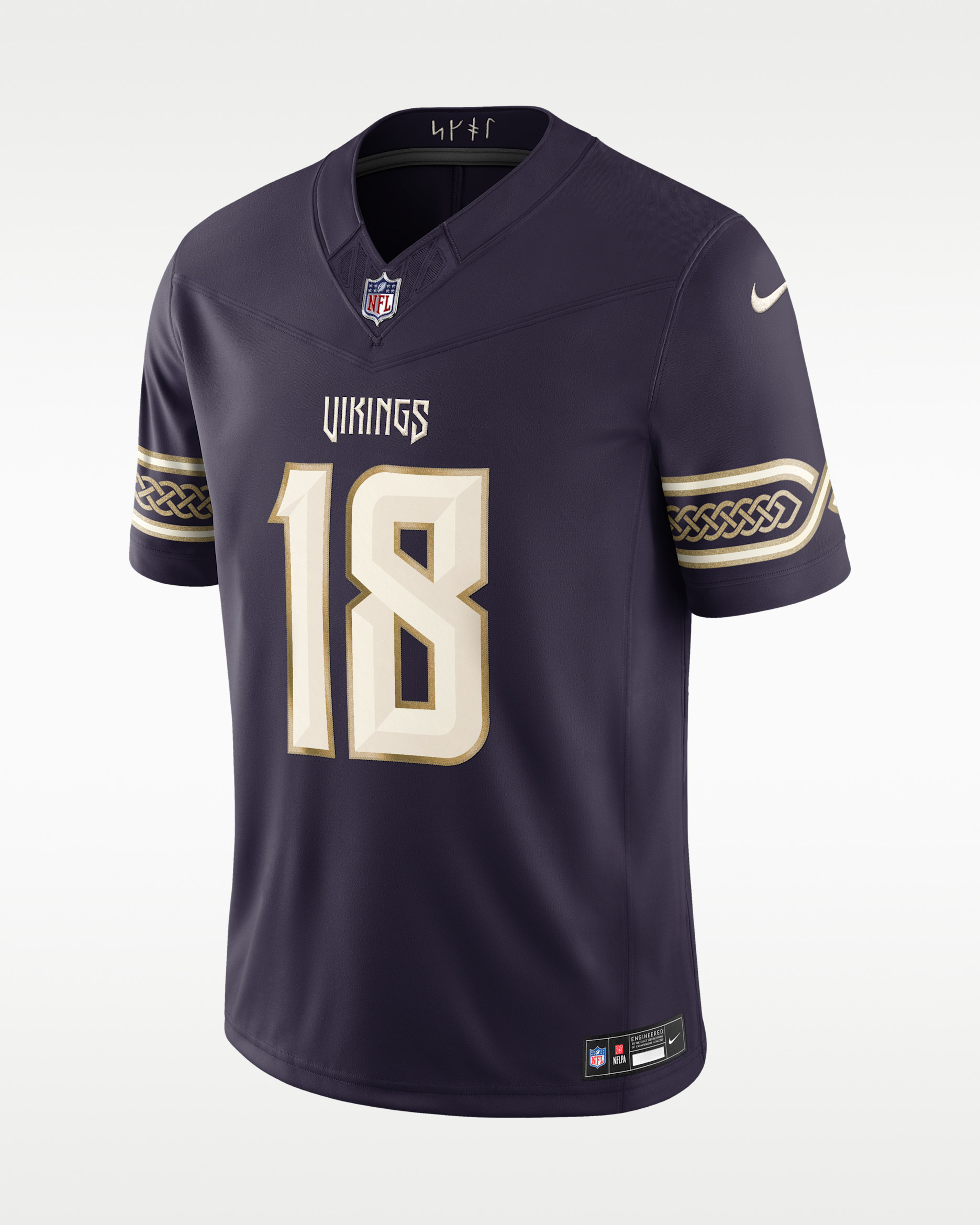Justin Jefferson Minnesota Vikings Rivalries Collection Men's Nike Dri-FIT NFL Limited Jersey - Purple Dynasty